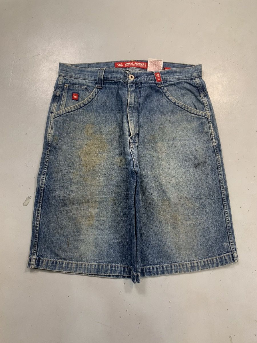 Vintage Vintage jnco skull baggy jort Size US 36 / EU 52 - 2 Thumbnail