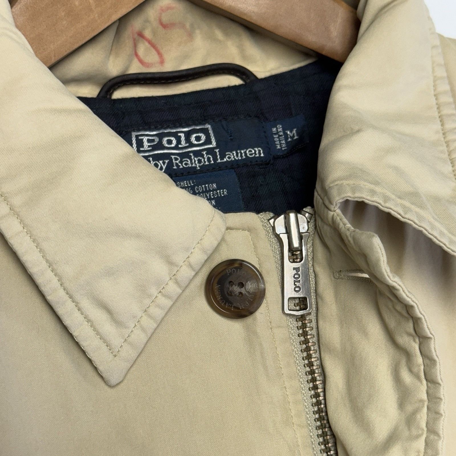 Polo Ralph Lauren Polo Ralph Lauren Jacket Mens Medium 25x30 Tan Full Zip Insu Size US M / EU 48-50 / 2 - 9 Thumbnail
