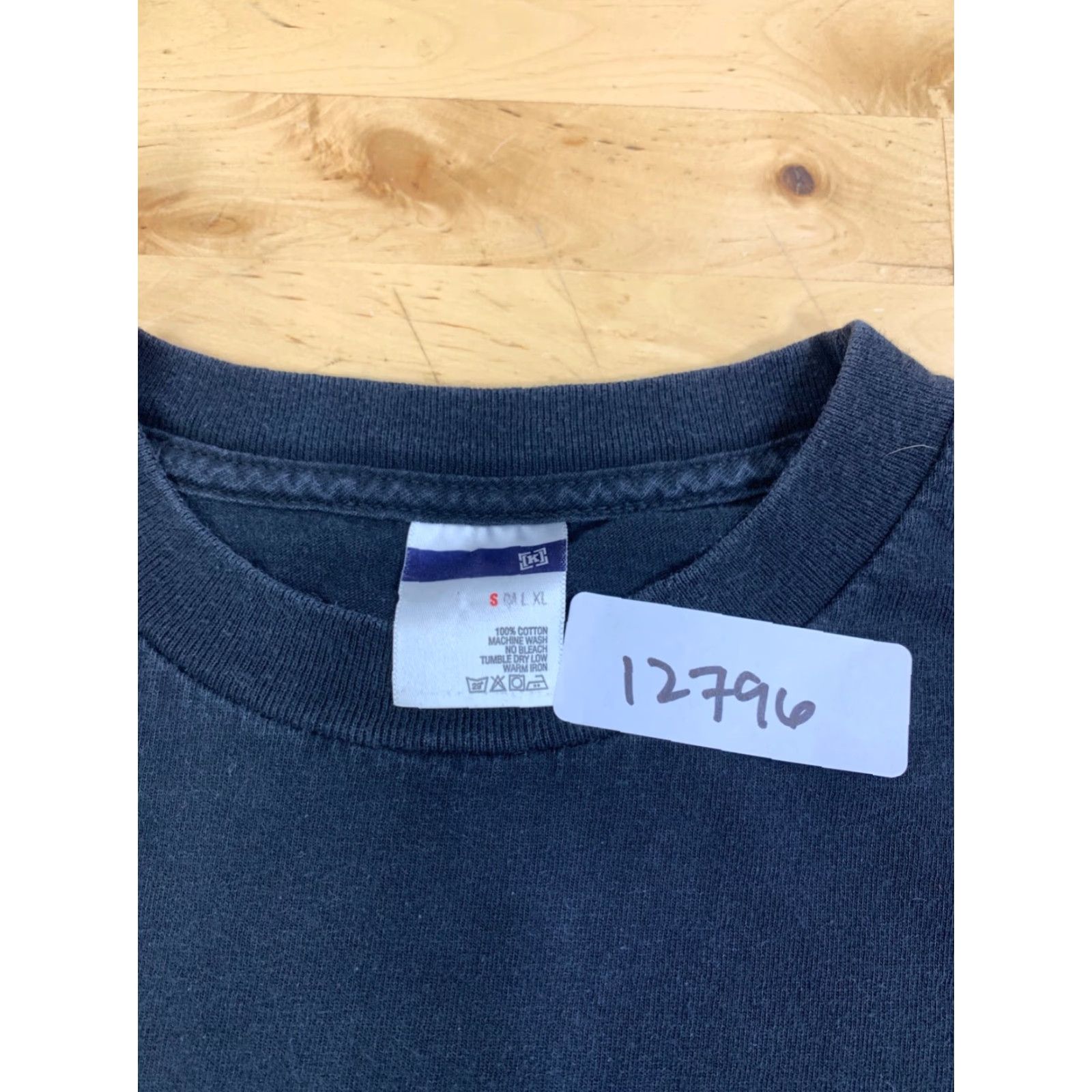 Krewe VINTAGE Krew Shirt Mens S Black Logo Y2K Skate Grunge Punk 90s Vintage Mens S Black Logo Shirt Size US S / EU 44-46 / 1 - 2 Thumbnail