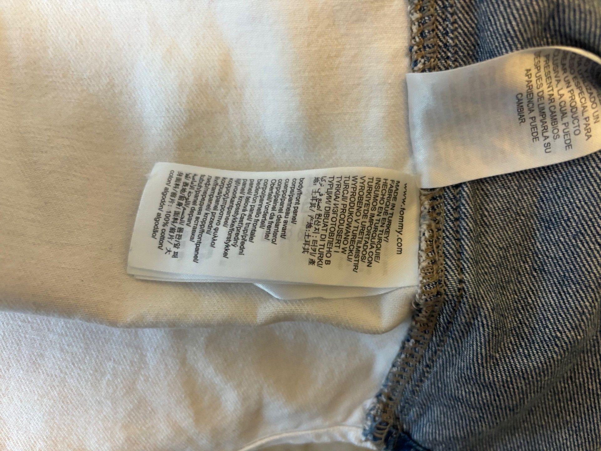 Aries × Tommy Hilfiger Tommy x Aries Graphic Denim Jacket Size US L / EU 52-54 / 3 - 6 Thumbnail