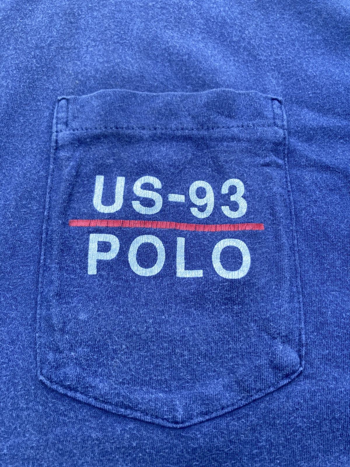Vintage Vintage Polo US-93 Sailing Distressed T Shirt Size US S / EU 44-46 / 1 - 4 Thumbnail