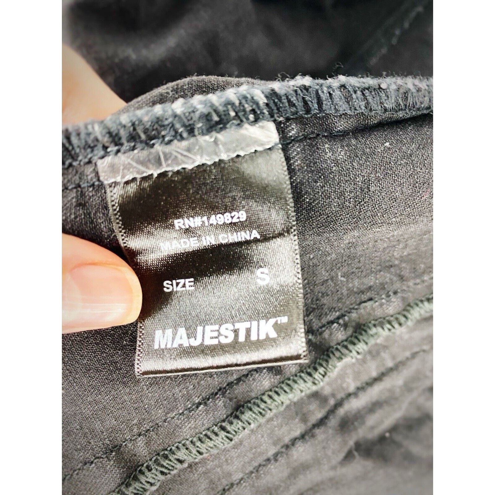 Other Majestik Distressed Rage of Rebellion Black Denim Jacket S Size US S / EU 44-46 / 1 - 13 Thumbnail