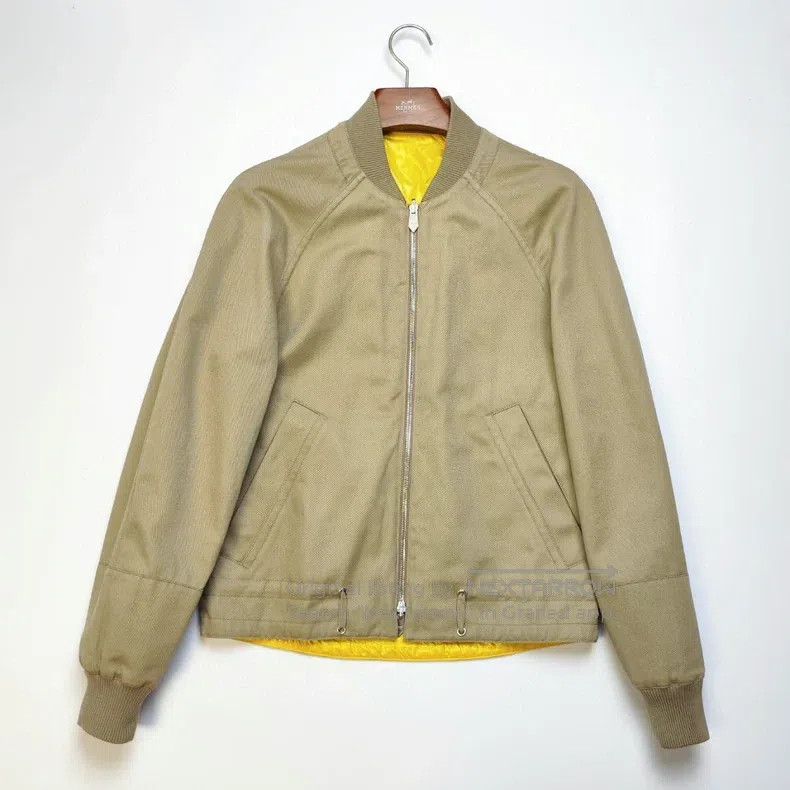 Hermes Hermes Double-sided Wearable Zipper Jacket, Khaki Size US S / EU 44-46 / 1 - 4 Thumbnail