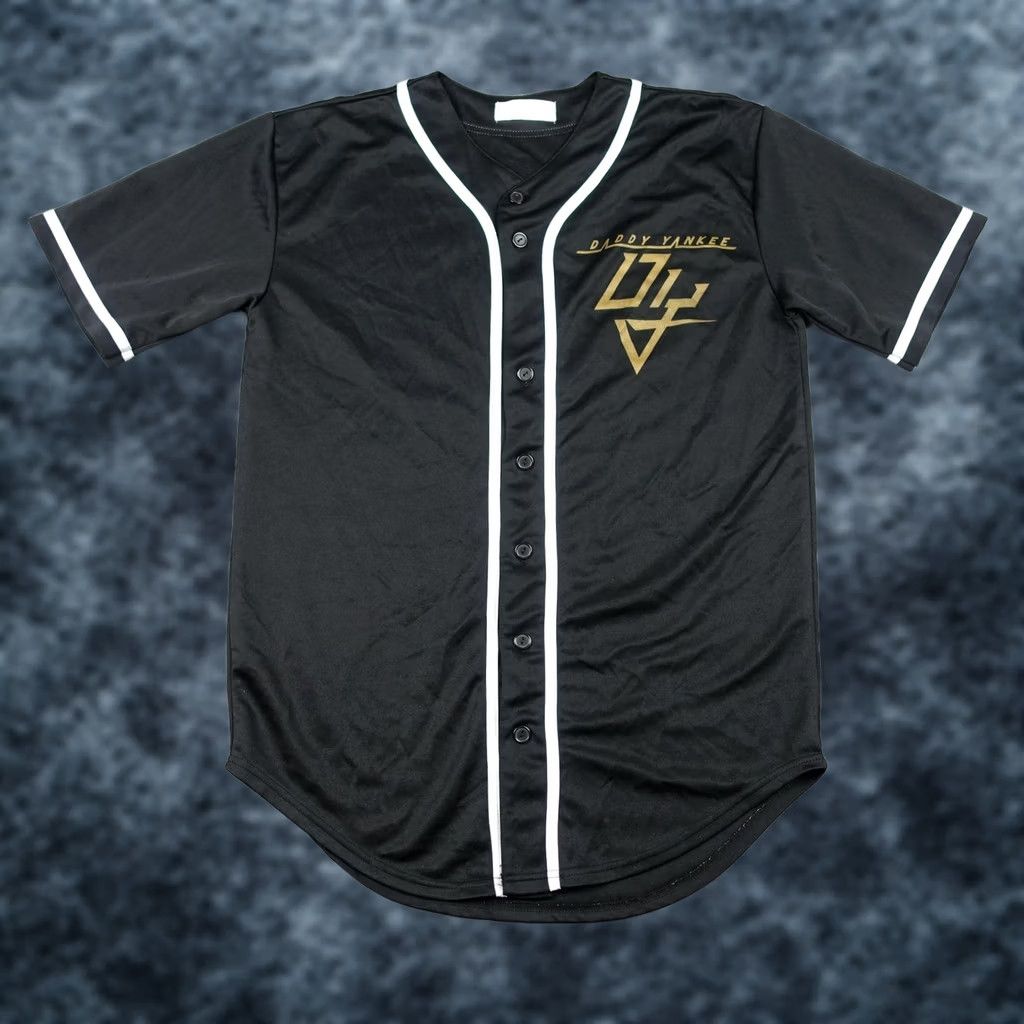 Vintage Daddy Yankee Shirt Mens Medium Black LA DREAMZ Legendaddy Baseball Jersey Tour LA DREAMZ Shirt Baseball Jersey M Black Mens Size US M / EU 48-50 / 2 - 1 Thumbnail