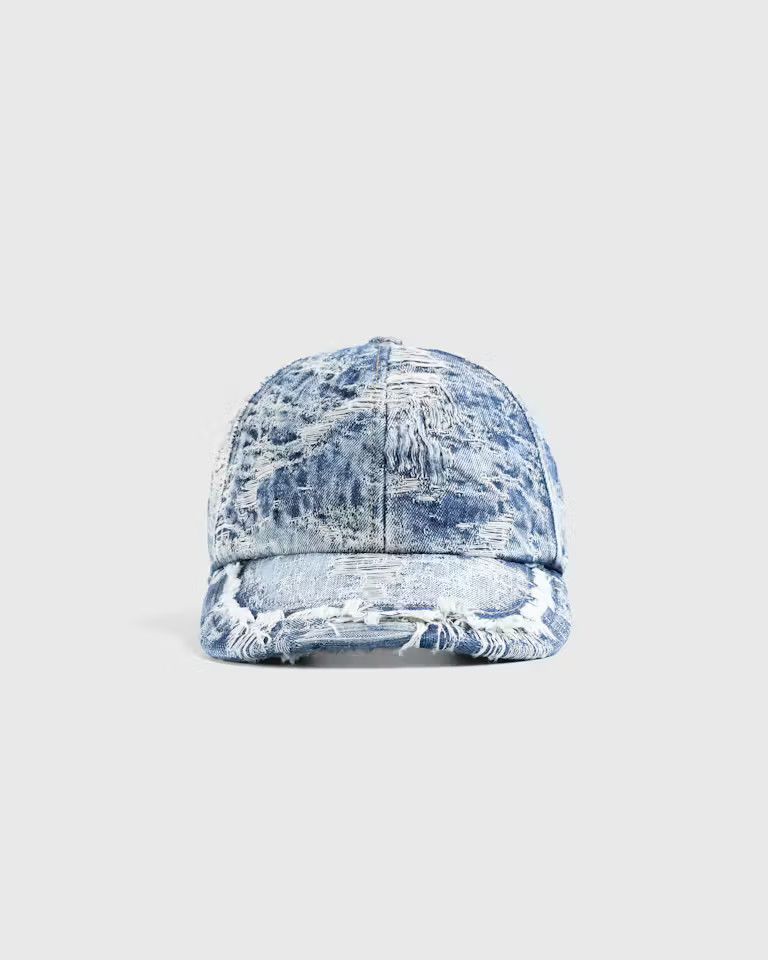 Diesel o1mle1025 Size:02 / C-Armelo Baseball Cap / Hat in Blue Size ONE SIZE - 2 Thumbnail