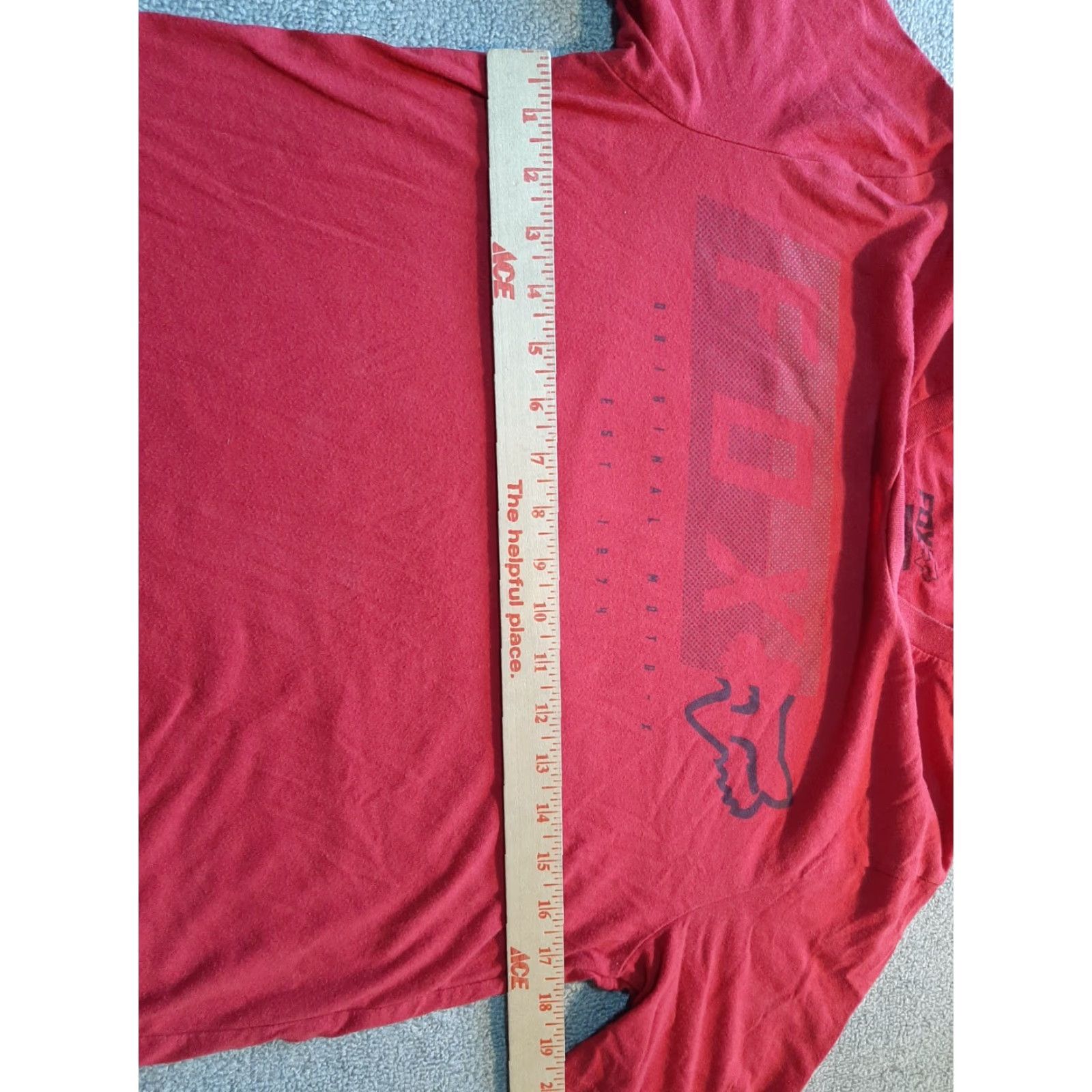 Fox Racing Fox Racing Women's T-Shirt Small S Red Moto Short Sleeve Graphic Logo Size S / US 4 / IT 40 - 5 Thumbnail