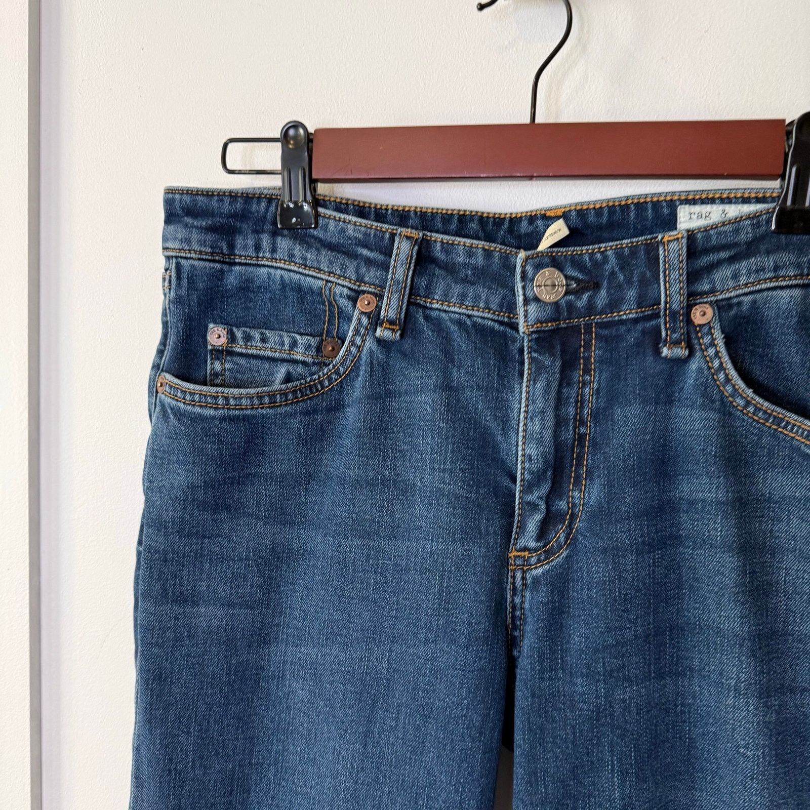 Rag & Bone Rag & Bone Women’s Kinsley Low Rise Flare Jeans Size 30 Size 30" / US 8 / IT 44 - 3 Thumbnail