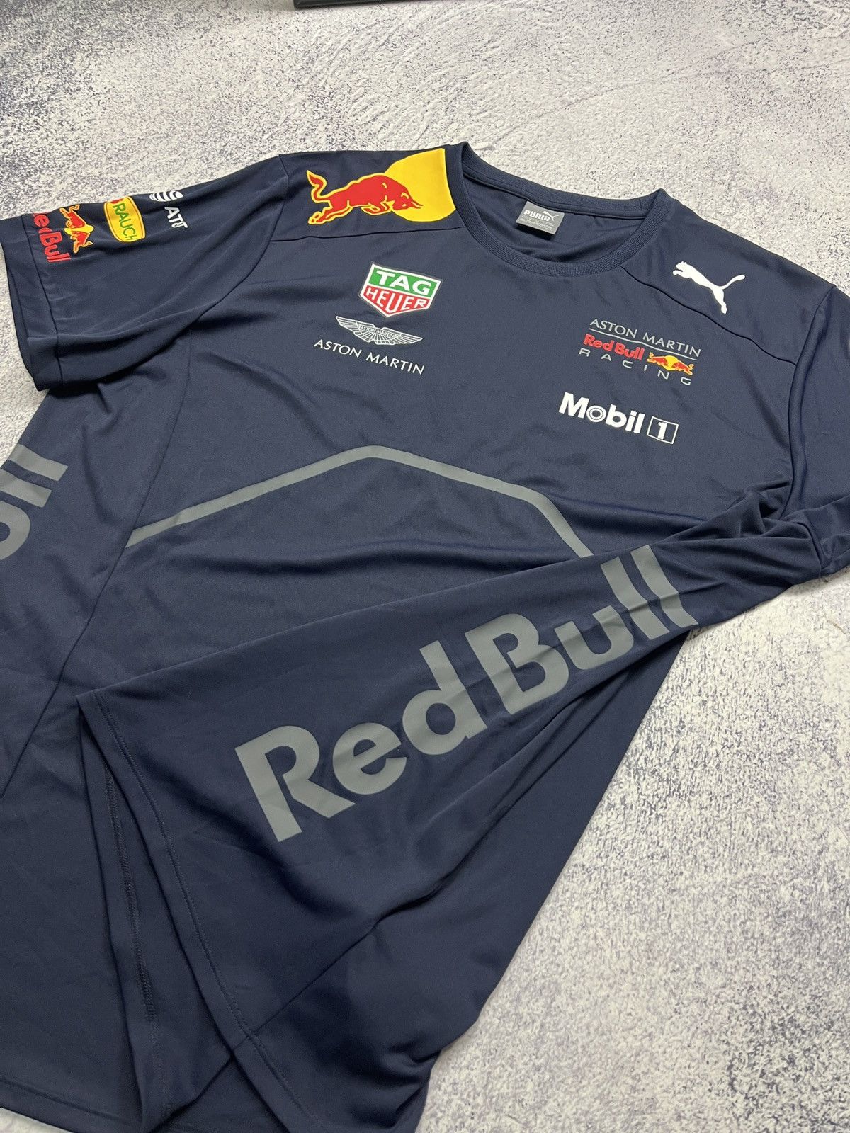 Formula 1 × Puma Aston Martin Racing Red Bull Formula 1 Puma Jersey Rare Size US XXL / EU 58 / 5 - 5 Thumbnail