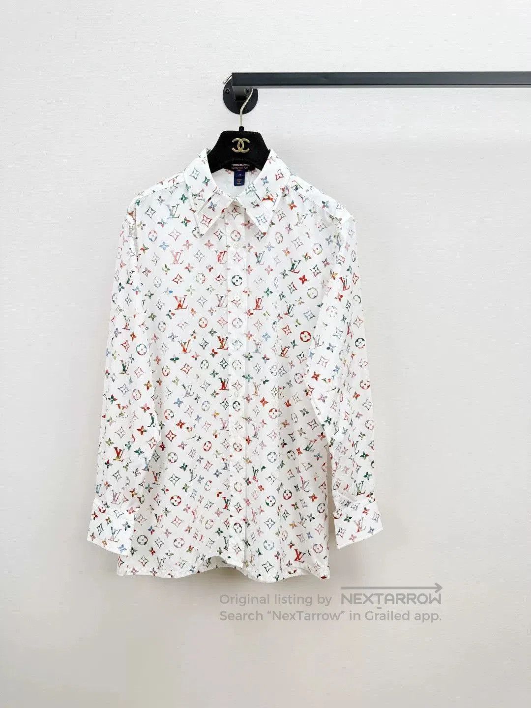 Louis Vuitton Louis Vuitton Printed Button Up Shirt. Size US L / EU 52-54 / 3 - 1 Thumbnail