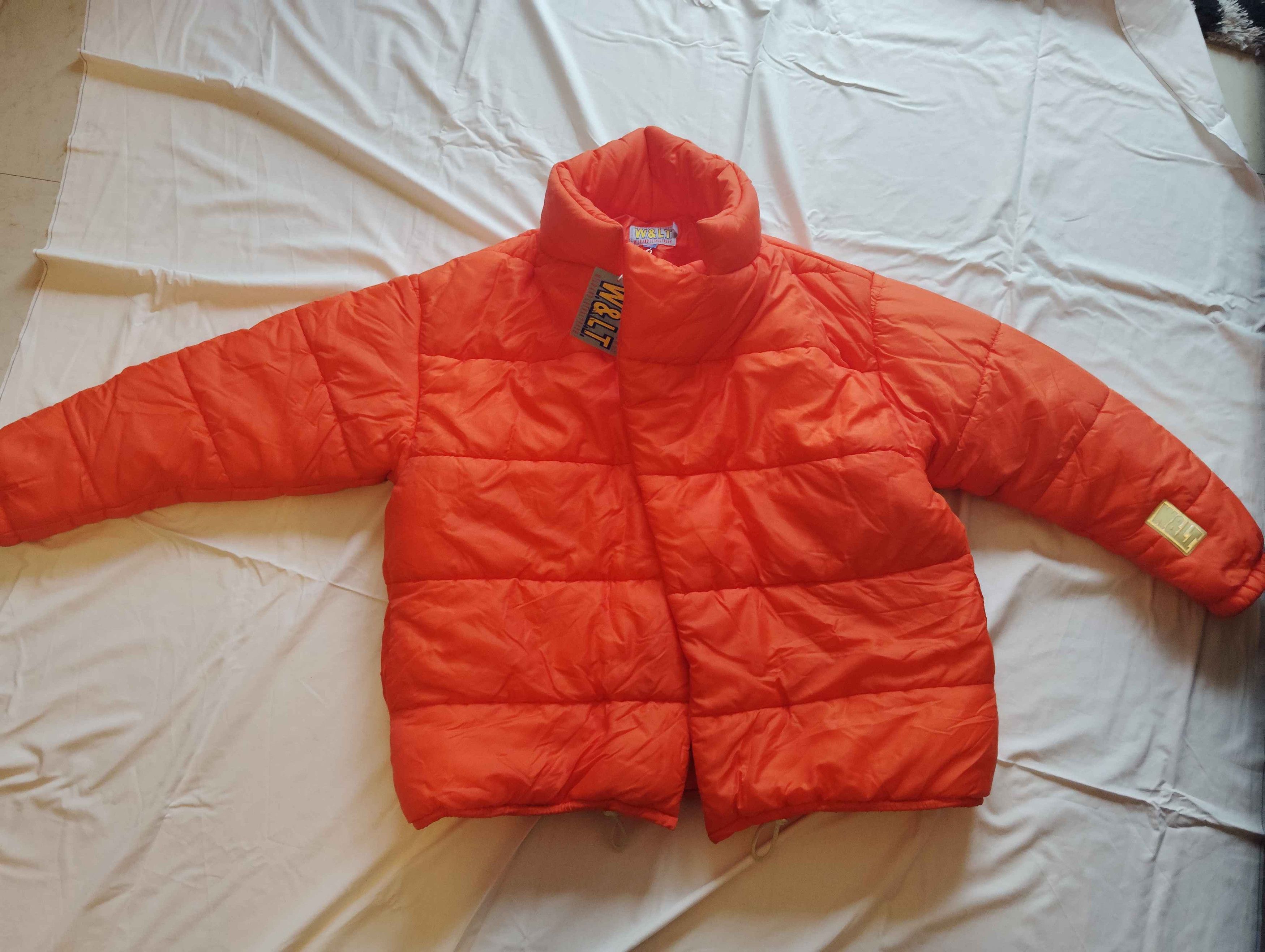 Walter Van Beirendonck W&LT AW1996 Safety Orange Oversized Puffer Deadstock Size US S / EU 44-46 / 1 - 1 Thumbnail