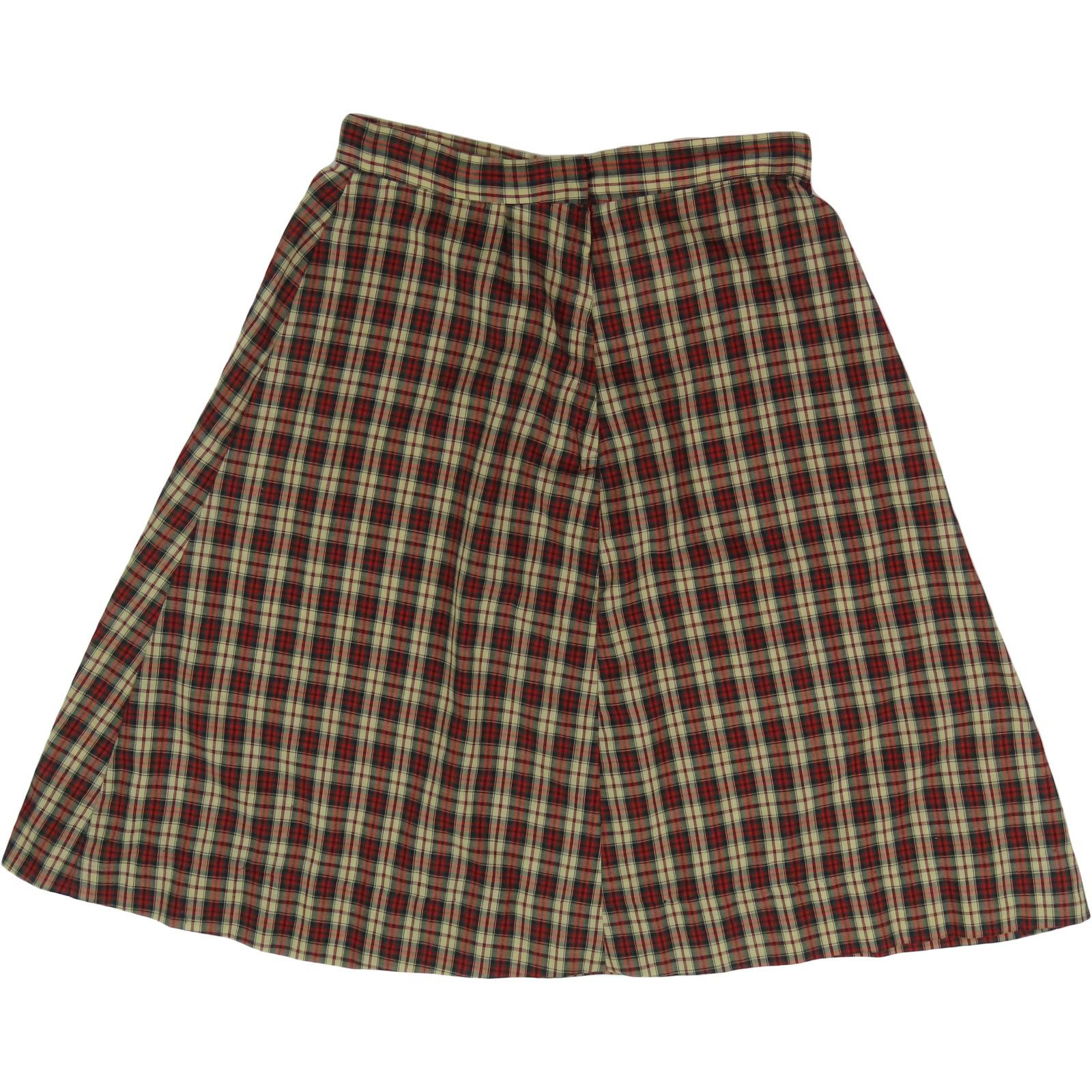 Vintage 80s Vintage Grunge Preppy Schoolgirl High Waist Punk Skirt Size 26" / US 2 / IT 38 - 4 Thumbnail