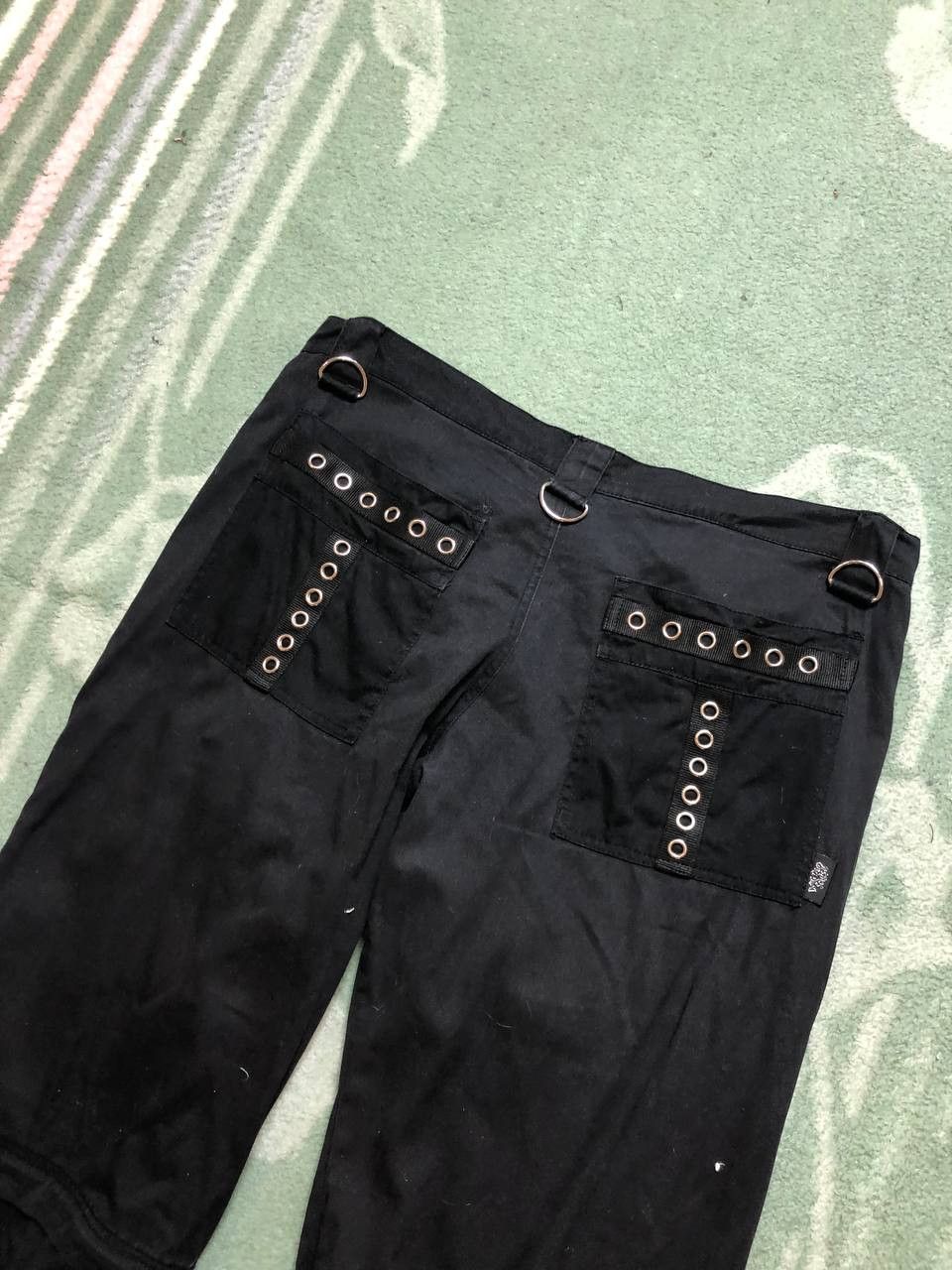 Vintage Vintage black denim pants Y2K Living Dead Souls Size US 38 / EU 54 - 20 Thumbnail