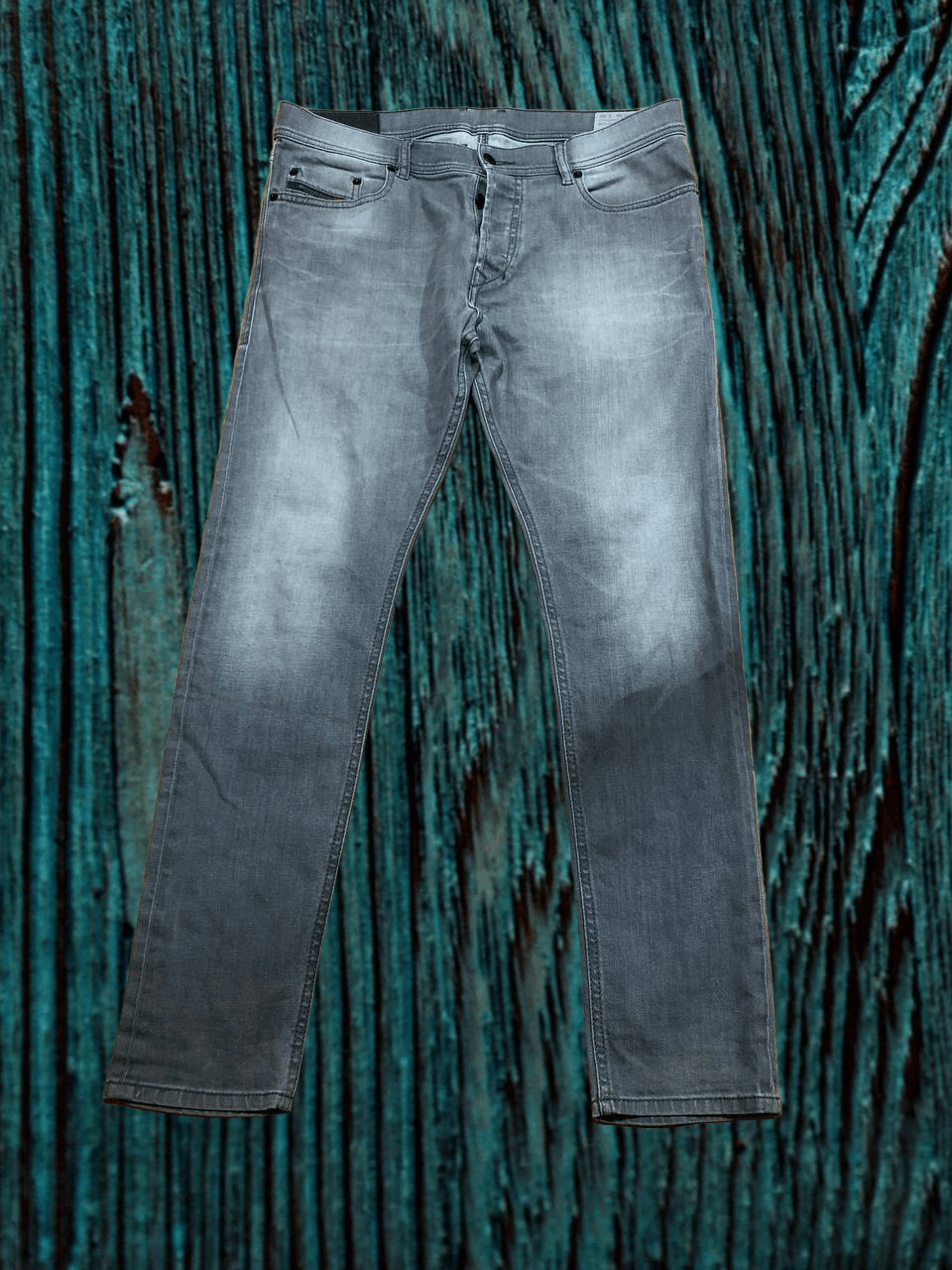 Diesel DIESEL TEPPHAR Charcoal Jeans Slim vintage Size US 34 / EU 50 - 1 Thumbnail