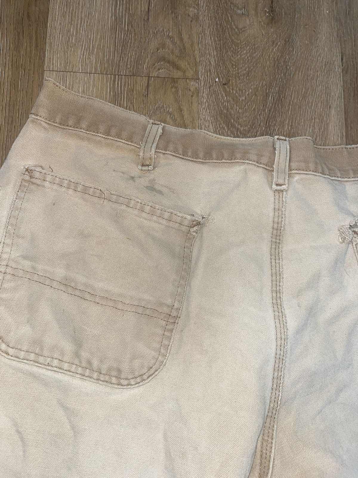 Carhartt Carhartt Work Pants Beige Size 38x32 Size US 38 / EU 54 - 7 Thumbnail