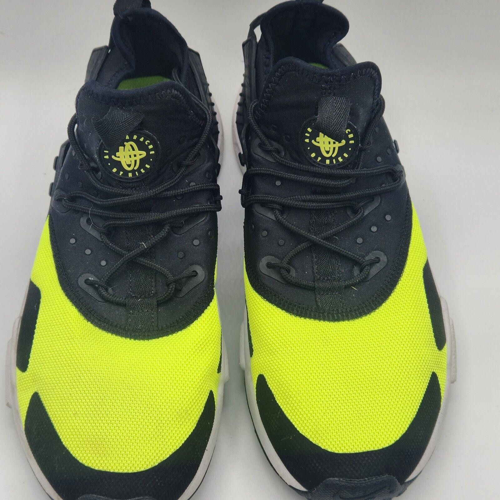 Nike Size 10 - Nike Air Huarache Drift Black Volt Size US 10 / EU 43 - 3 Thumbnail