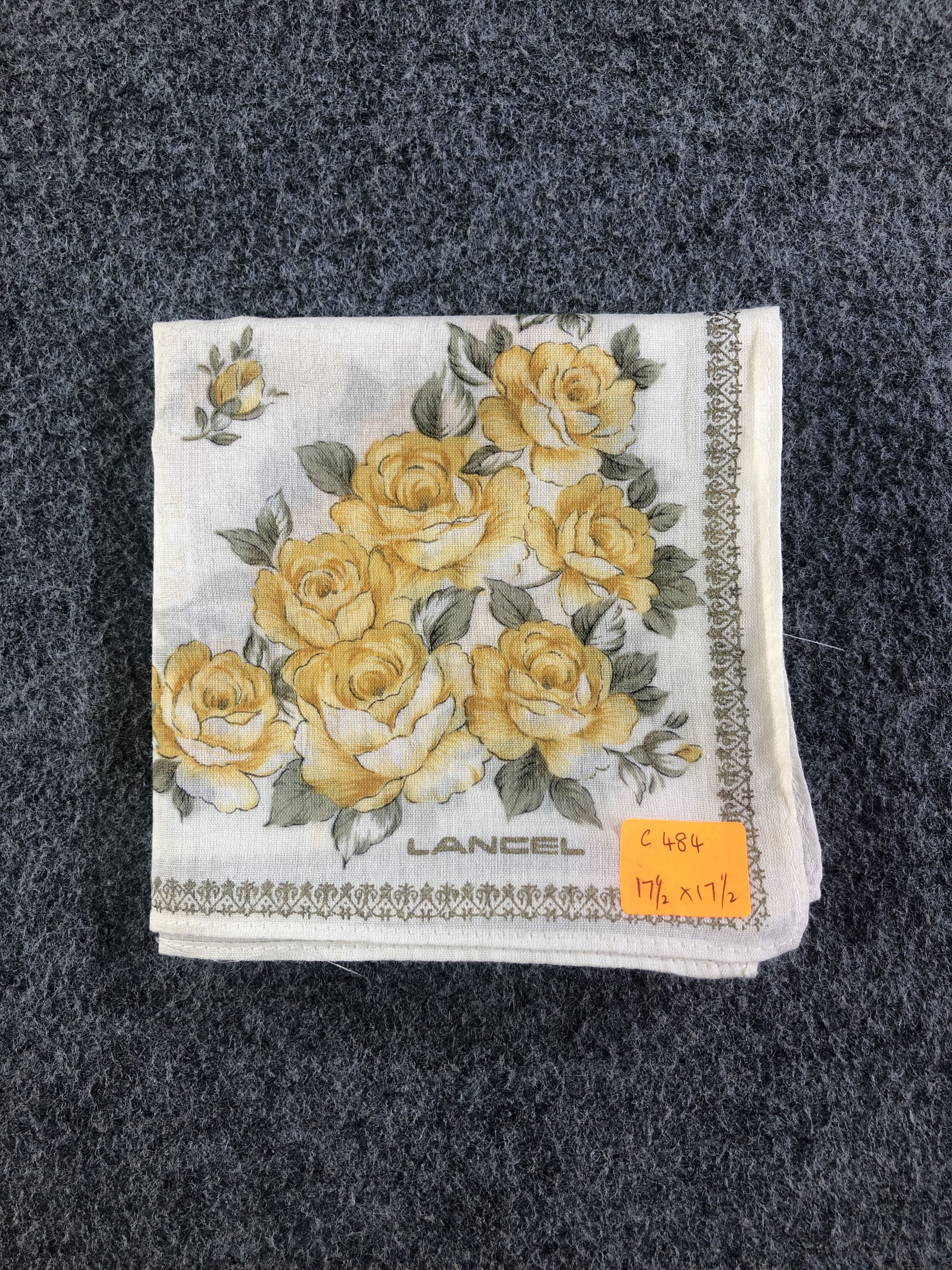 Lancel Lancel Handkerchief / Bandana / Neckerchief C484 Size ONE SIZE - 7 Thumbnail