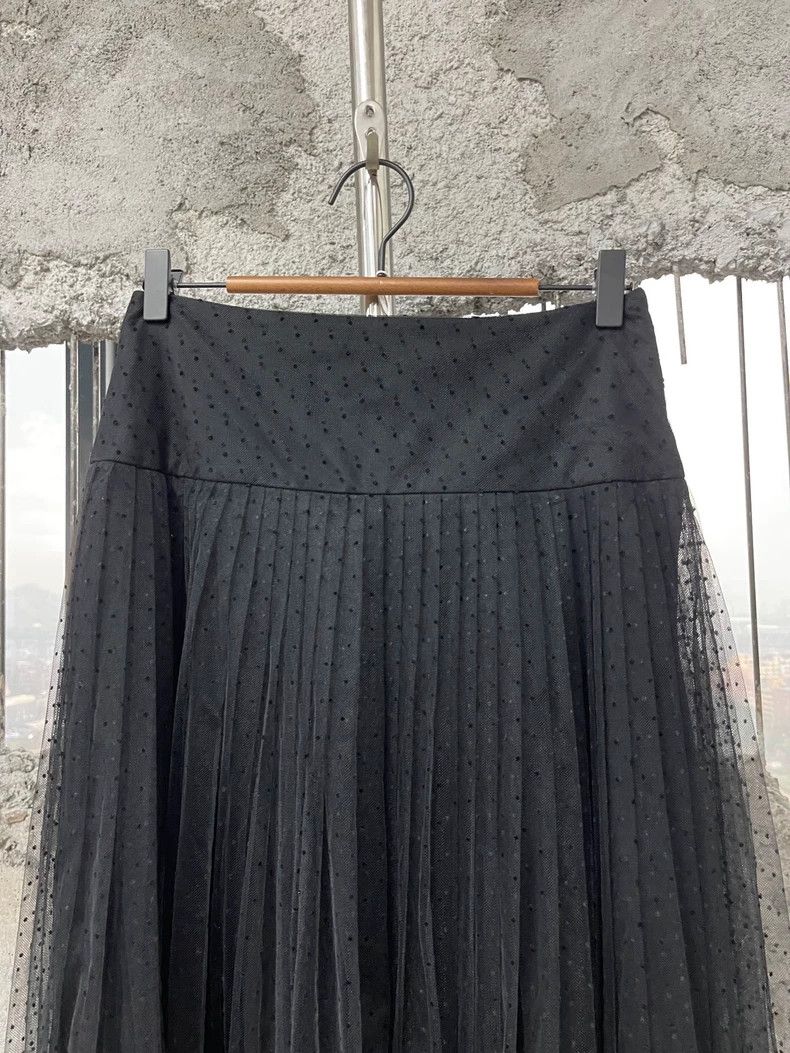 Dior DiorPolka dot mesh skirt 2503-Nextarrow Size 25" / US 0 / IT 36 - 3 Thumbnail