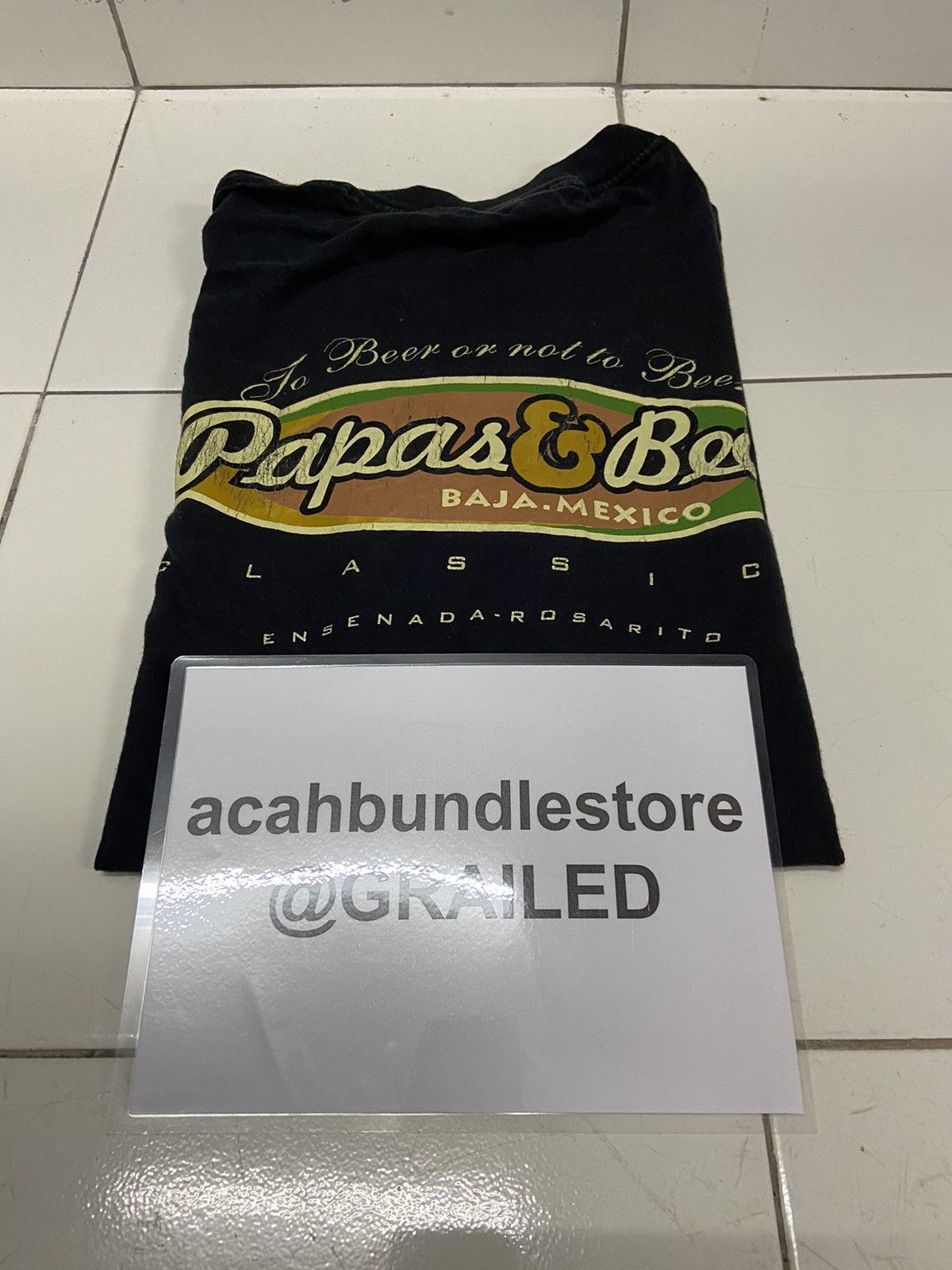 Vintage VINTAGE PAPA & BEERS BAJA MEXICO TEE SHIRT Size US XL / EU 56 / 4 - 17 Thumbnail