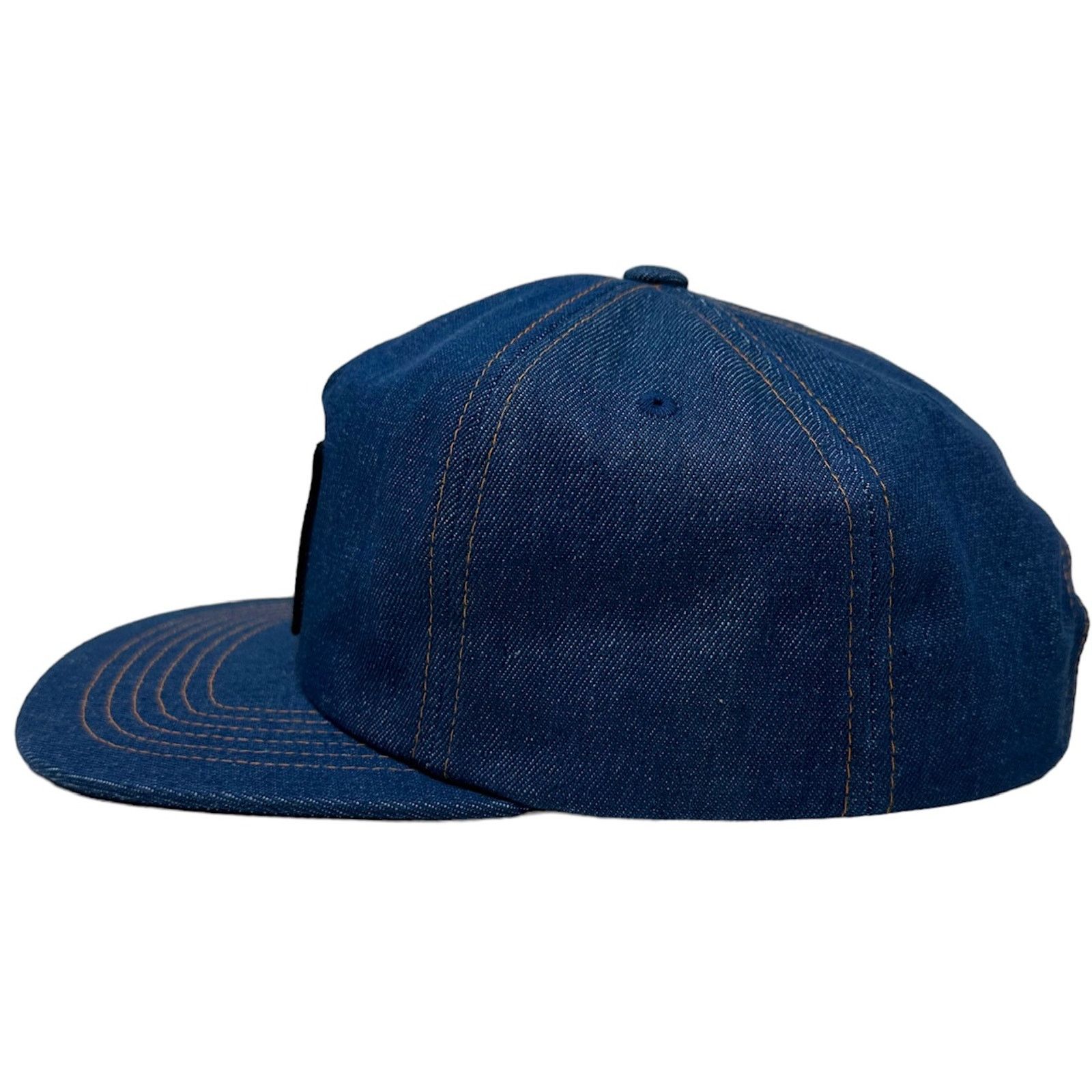 Brixton Brixton Men's Snapback Hat Builders MP Adjustable Blue Denim Size ONE SIZE - 4 Thumbnail