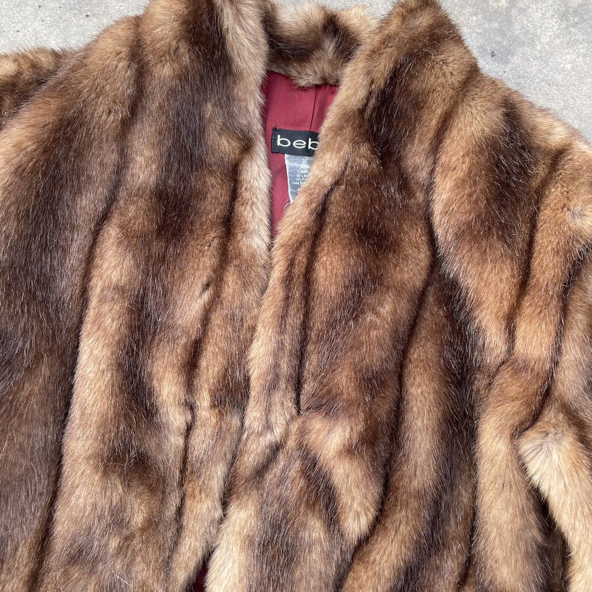 Bebe Rare BeBe Fur Jacket Made in u.s.a 2000s Size XS / US 0-2 / IT 36-38 - 3 Thumbnail