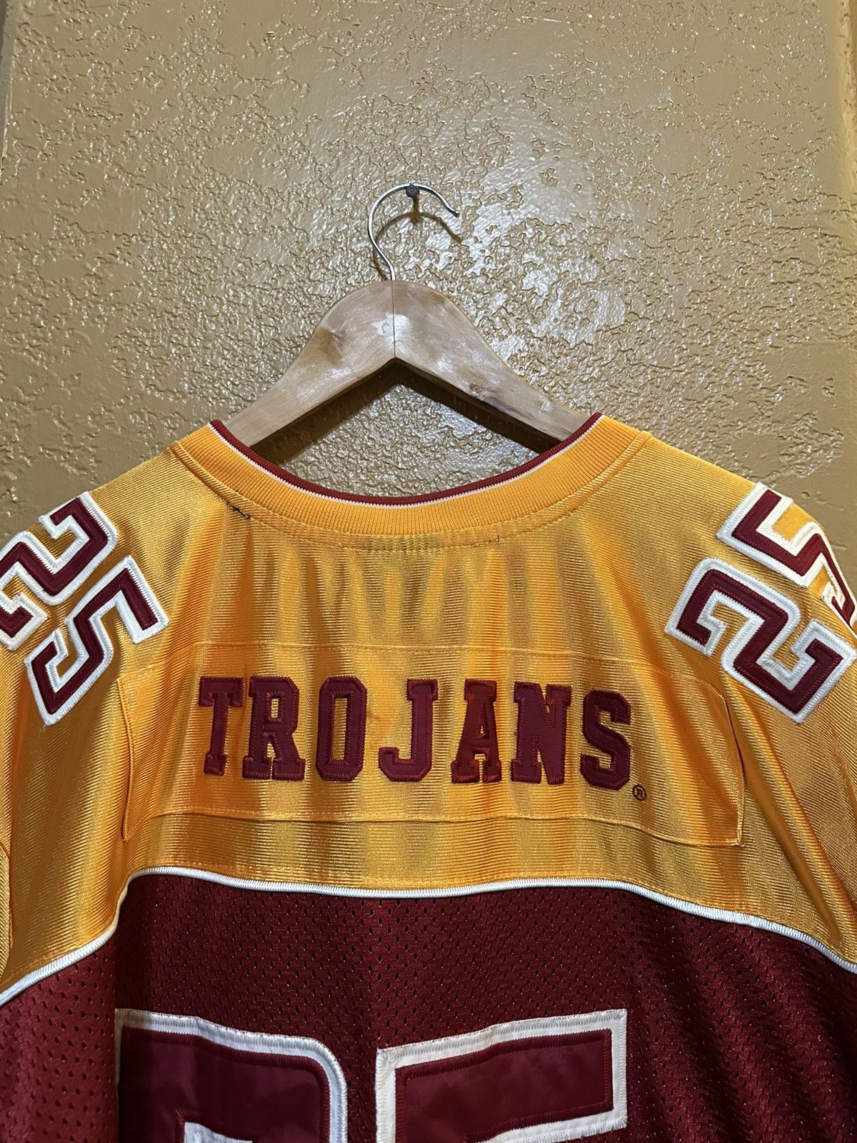 Vintage 📌 Vintage USC Trojans Football College Jersey large Size US L / EU 52-54 / 3 - 5 Thumbnail