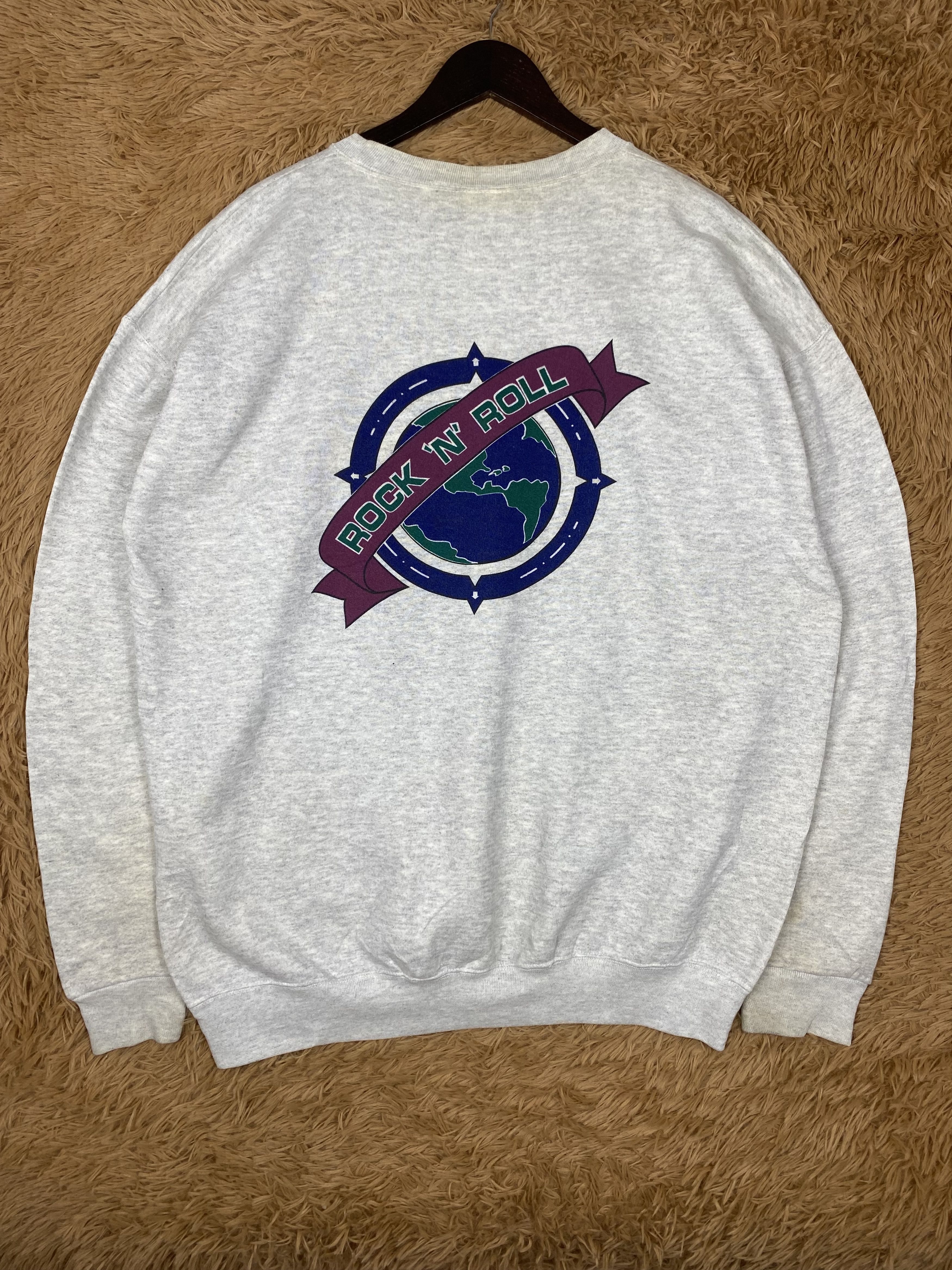 Hard Rock Cafe × Vintage Vintage Hard Rock Cafe Sweatshirts PS0257 Size US XL / EU 56 / 4 - 6 Thumbnail