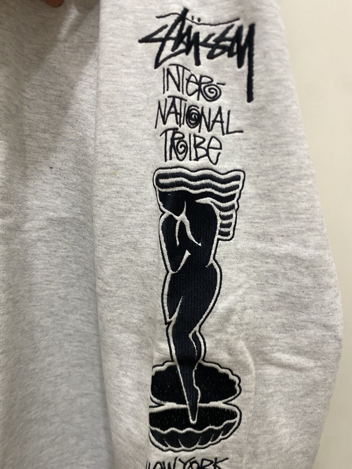 Stussy Stüssy International Tribe sweatshirt, size XL, gray, used Size US XL / EU 56 / 4 - 12 Thumbnail