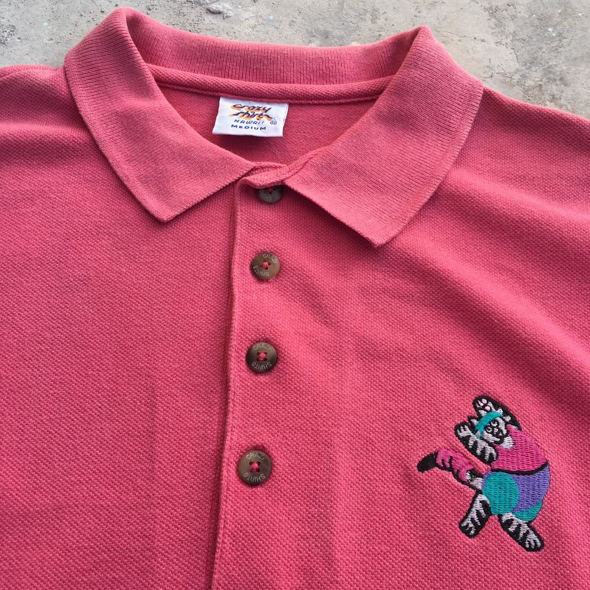 Vintage Vintage Crazy Shirt Polo Size US M / EU 48-50 / 2 - 6 Thumbnail