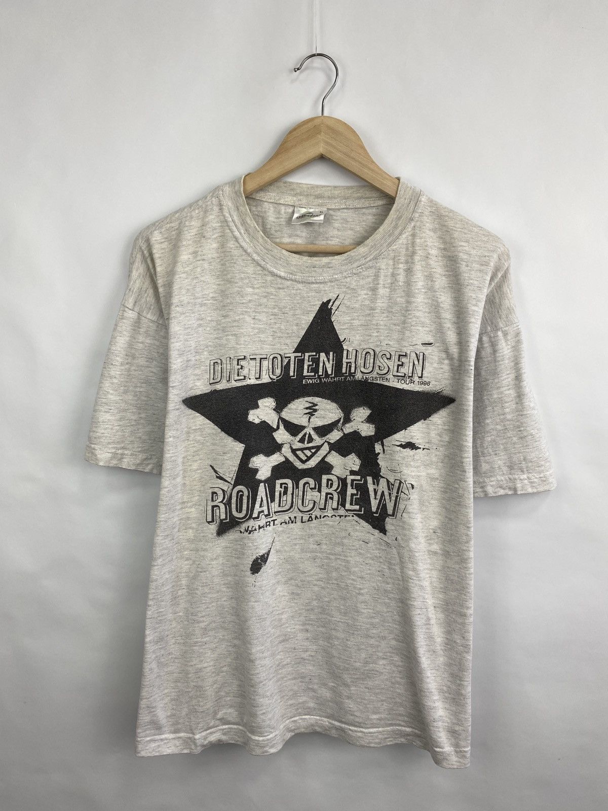 Band Tees Vintage 1996 Die Toten Hosen Roadcrew Punk Rock T-Shirt Y2K Size US XL / EU 56 / 4 - 3 Thumbnail