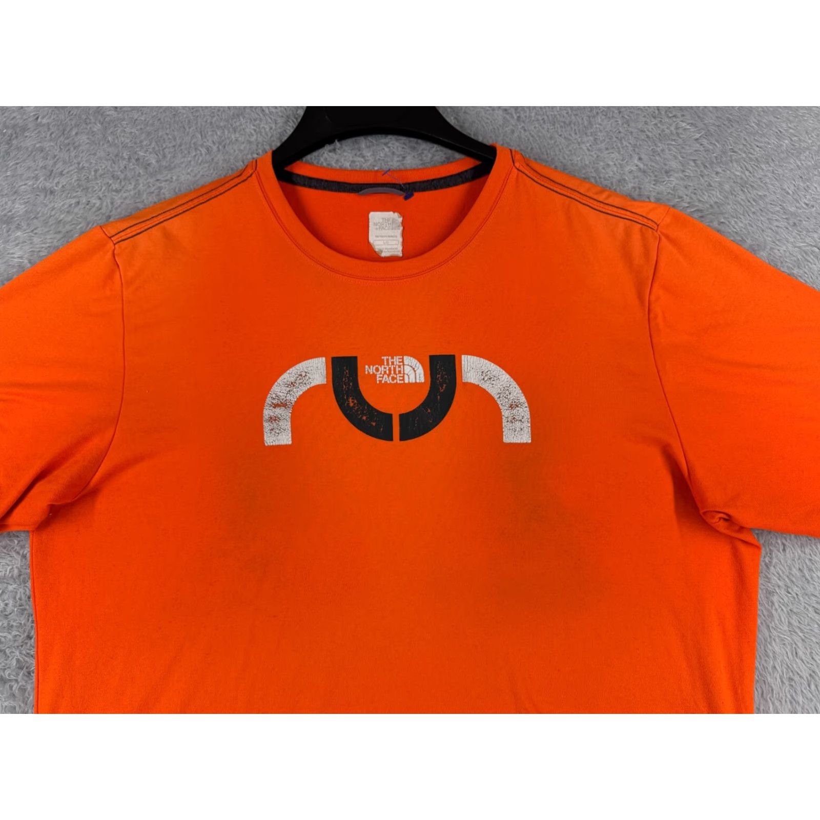 The North Face VINTAGE The North Face Shirt Men L Orange Short Sleeve Crew Neck Polyester Size US L / EU 52-54 / 3 - 4 Thumbnail