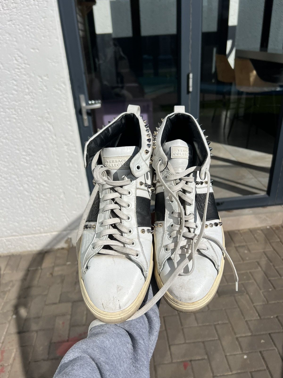 Versace VERSACE STUDDED SHOES Size US 9.5 / EU 42-43 - 3 Thumbnail