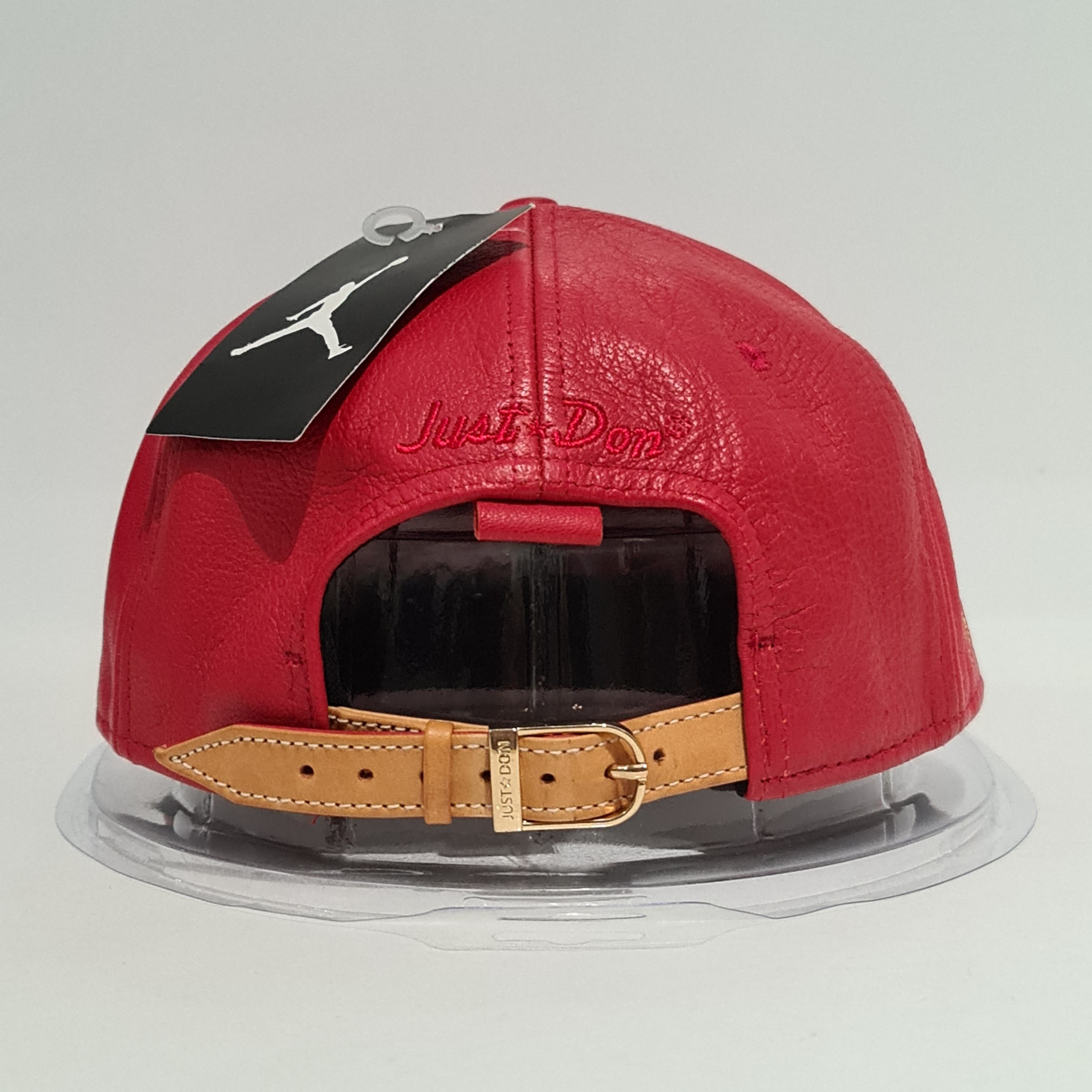 Jordan Brand Jordan Cap Strapback 'Air Jordan x Just Don' Red Size ONE SIZE - 5 Thumbnail