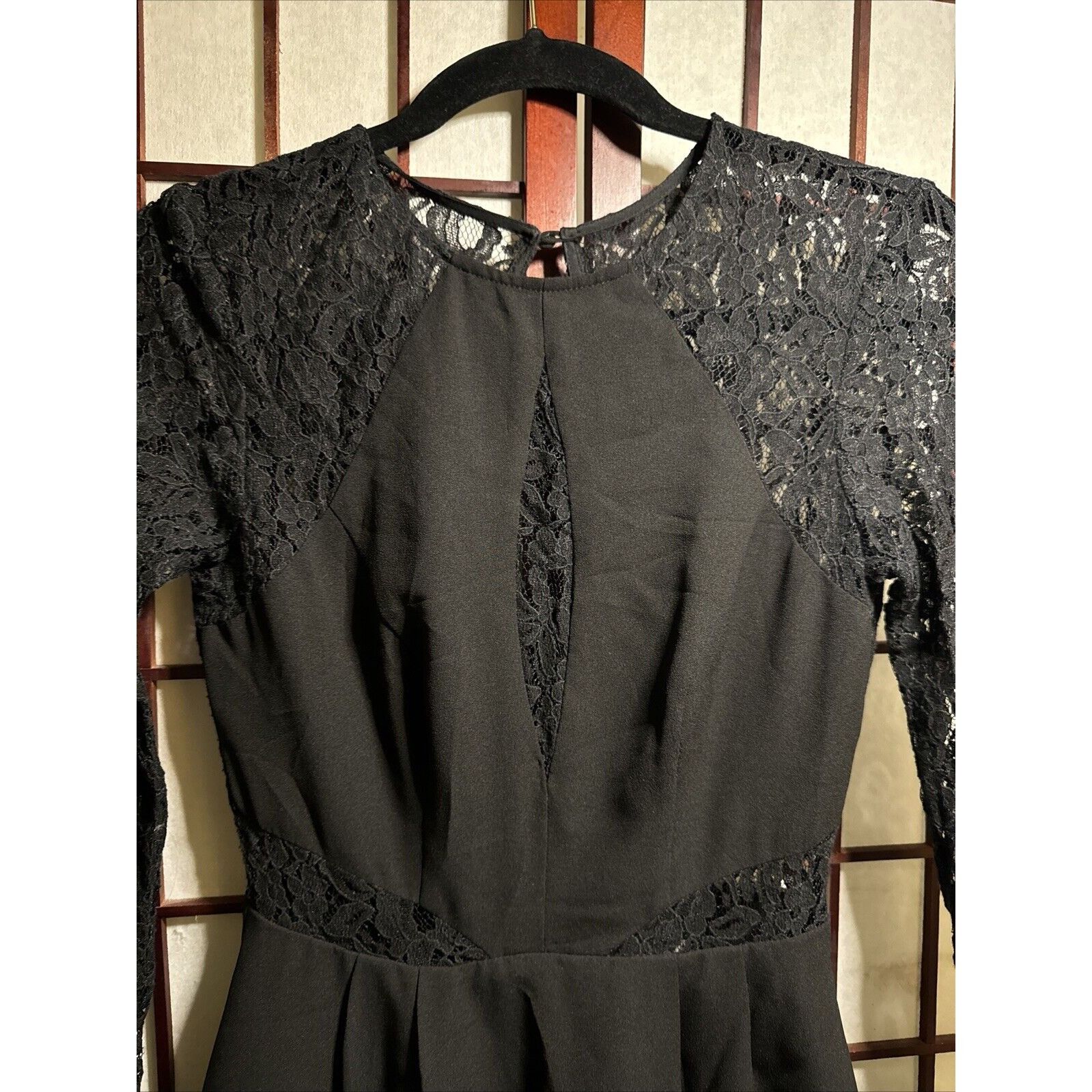 Other KEEPSAKE BLACK GOTH LACE Long SLEEVE OPEN BACK WOMEN'S PARTY Size XS / US 0-2 / IT 36-38 - 8 Thumbnail