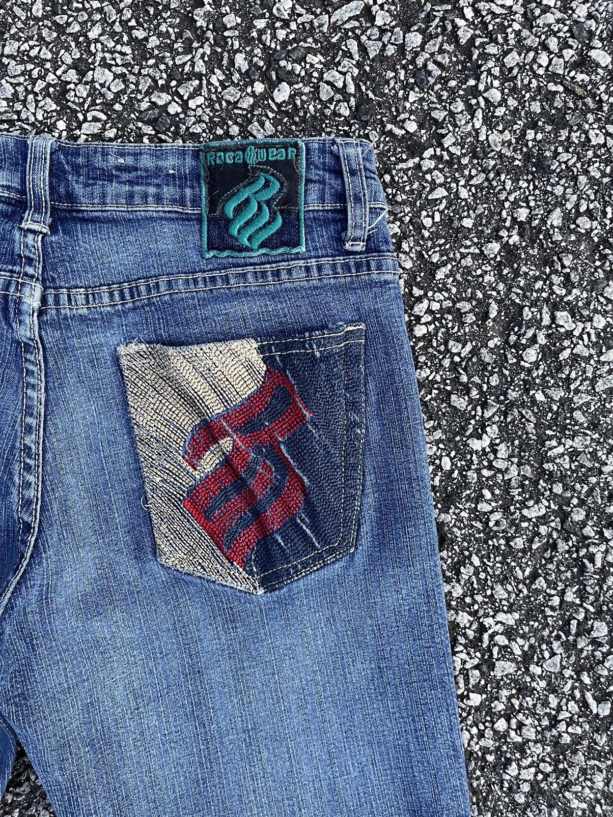 Japanese Brand × Rocawear × Vintage 90s ROCAWEAR Denim Jeans Size 30" / US 8 / IT 44 - 4 Thumbnail