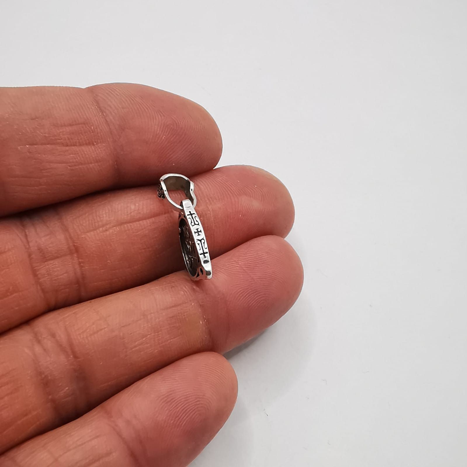 Vintage Vintage Pendant "Alexander Nevsky" 925 Sterling Silver 2,25g Size ONE SIZE - 8 Thumbnail