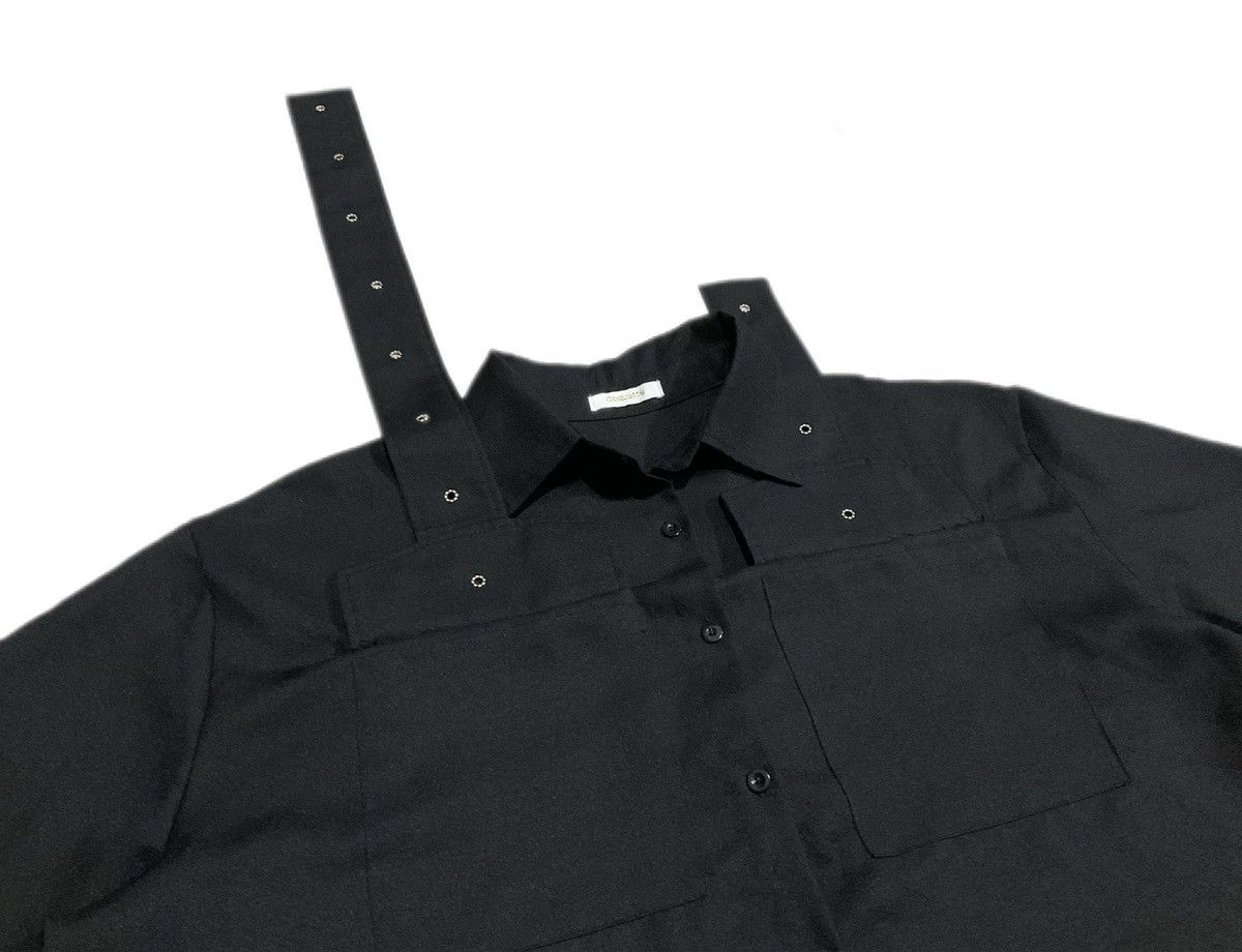 If Six Was Nine × Japanese Brand × Seditionaries 🔥Sick Y2K Japanese Bondage Shirt Punk Seditionaries Size US XL / EU 56 / 4 - 4 Thumbnail
