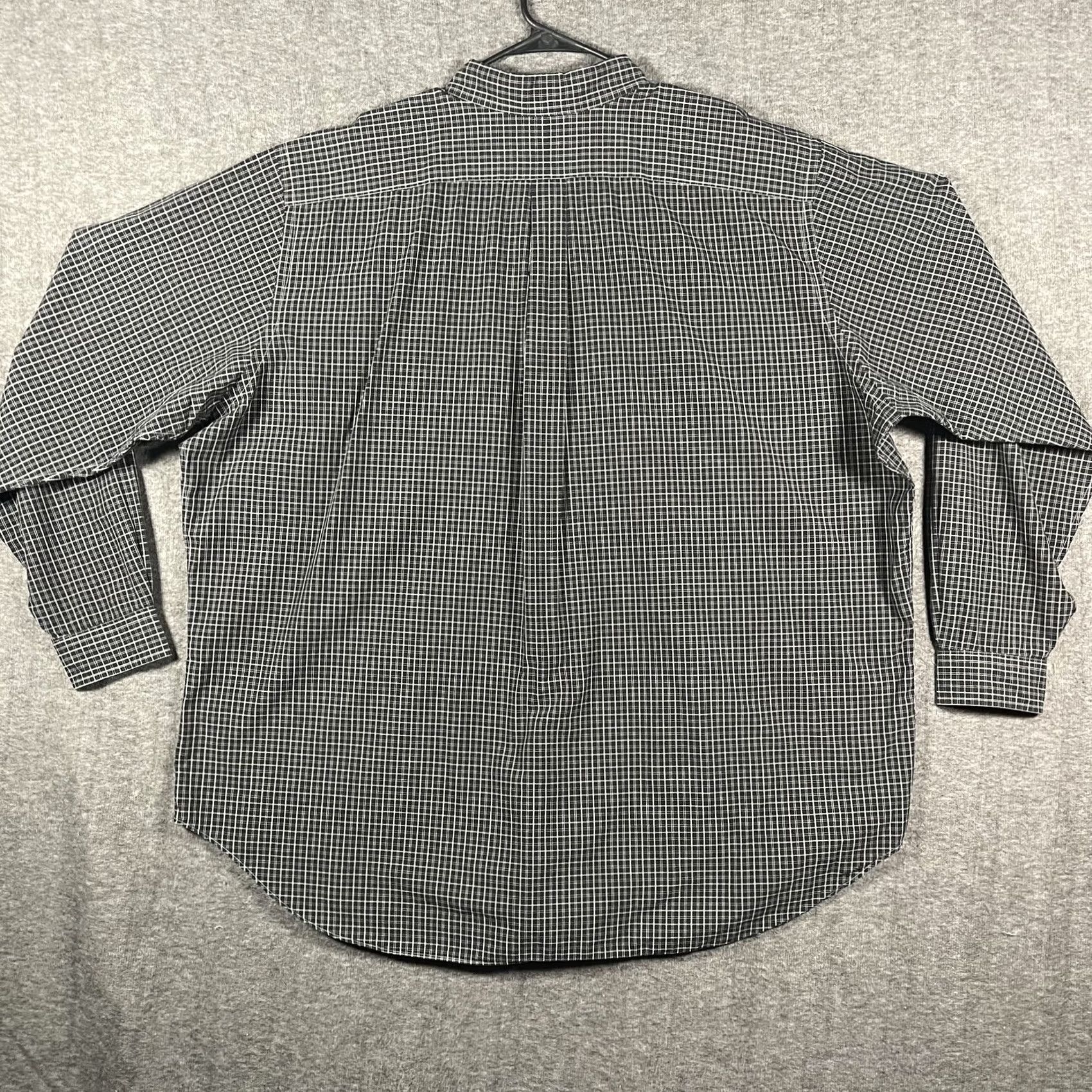 Ralph Lauren Ralph Lauren Shirt Mens 3XLT Black Check Button-Down Long Sleeve Big Tall Shirt Size US XXL / EU 58 / 5 - 3 Thumbnail