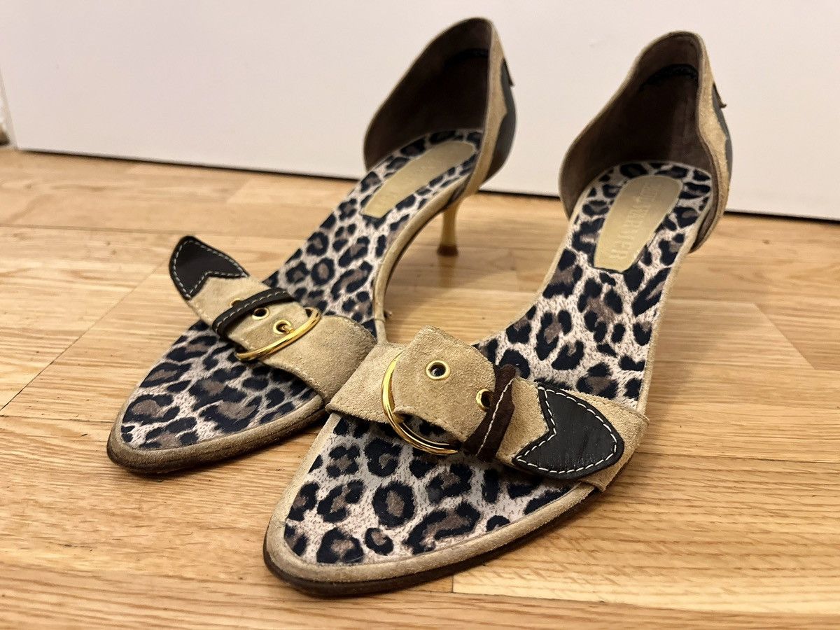 Other Paul Warmer Sandalen – Animal Print & Buckle Design Size US 7 / IT 37 - 9 Thumbnail