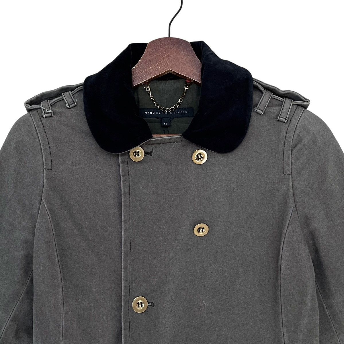Marc Jacobs × Vintage Vintage Brand Marc Jacobs Trench Coat 2000s Size XS / US 0-2 / IT 36-38 - 7 Thumbnail
