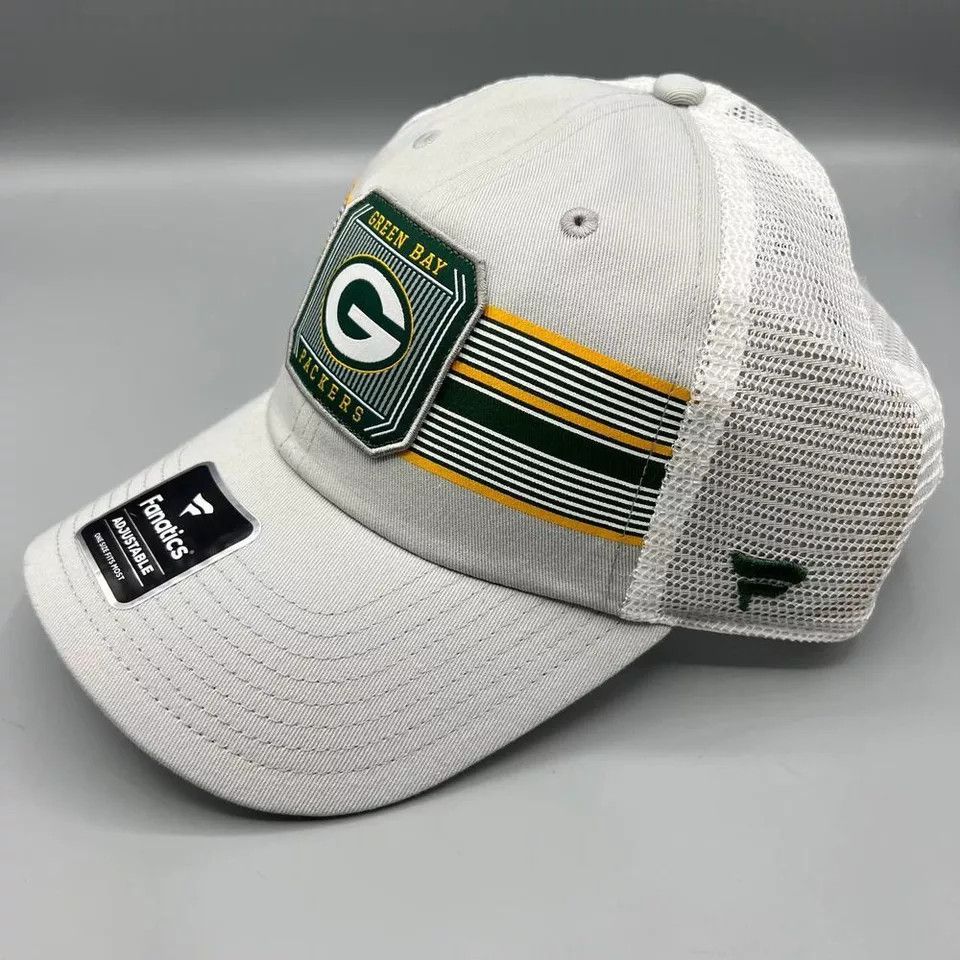 Other Green Bay Packers Trucker Hat Men Fanatics NFL Snap Back Cap Size ONE SIZE - 2 Thumbnail
