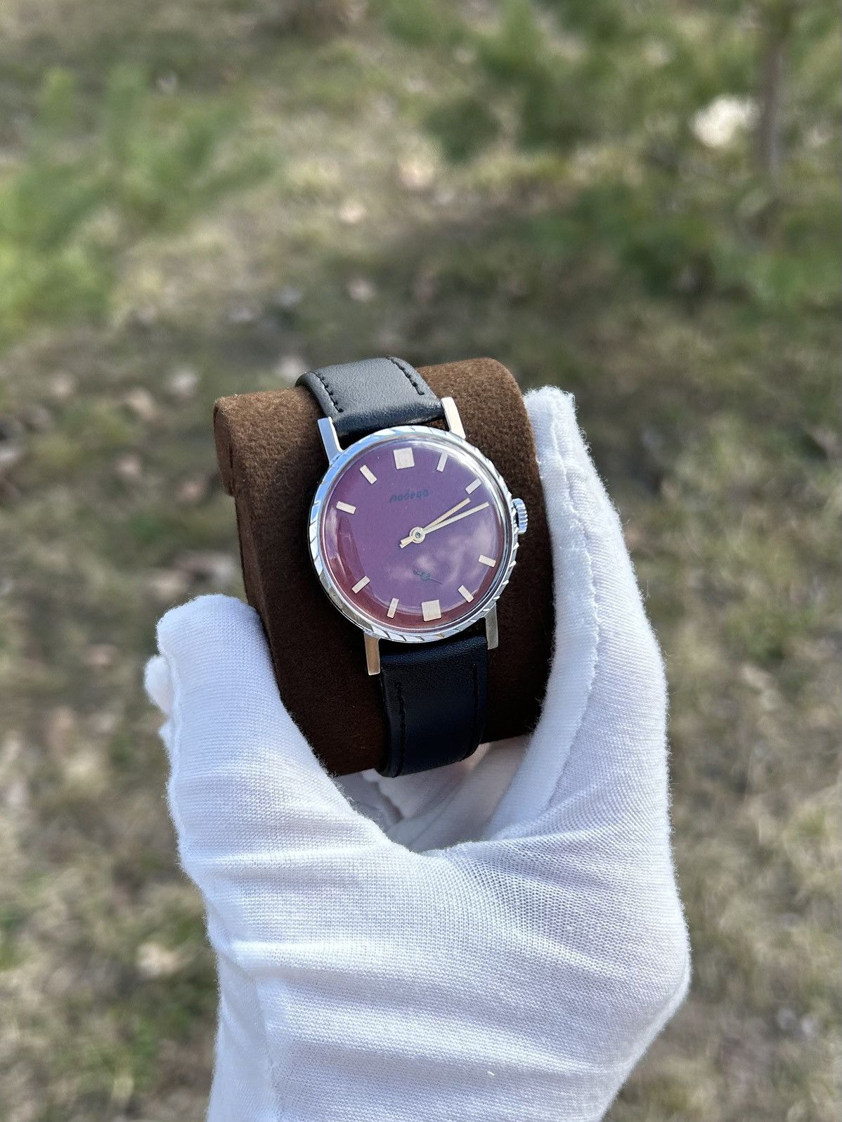 Vintage Vintage Watch Pobeda USSR Soviet Mechanical Retro 1970s Size ONE SIZE - 15 Thumbnail