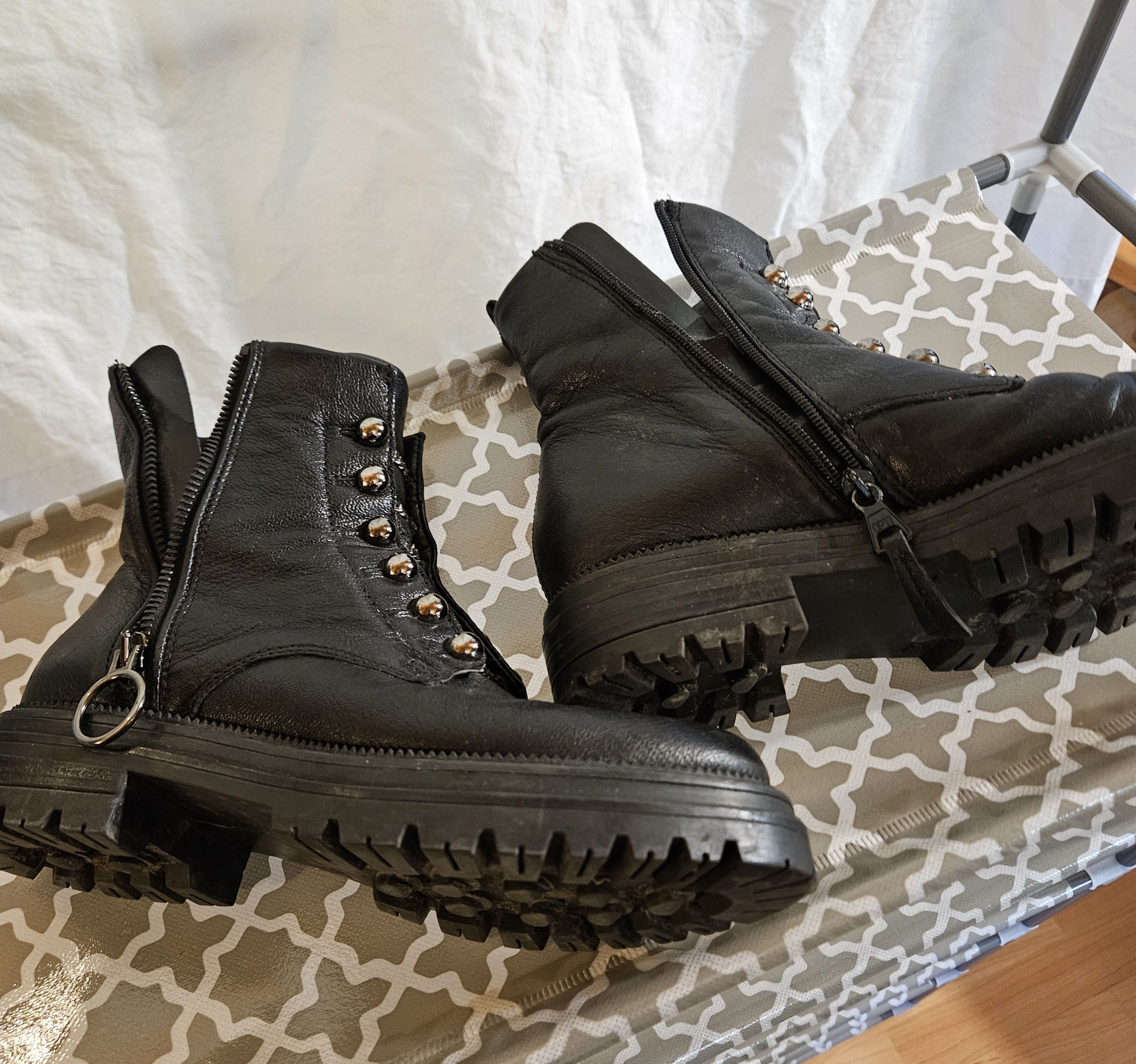 Leather Browns Verona Leather Boots Size US 7 / IT 37 - 7 Thumbnail