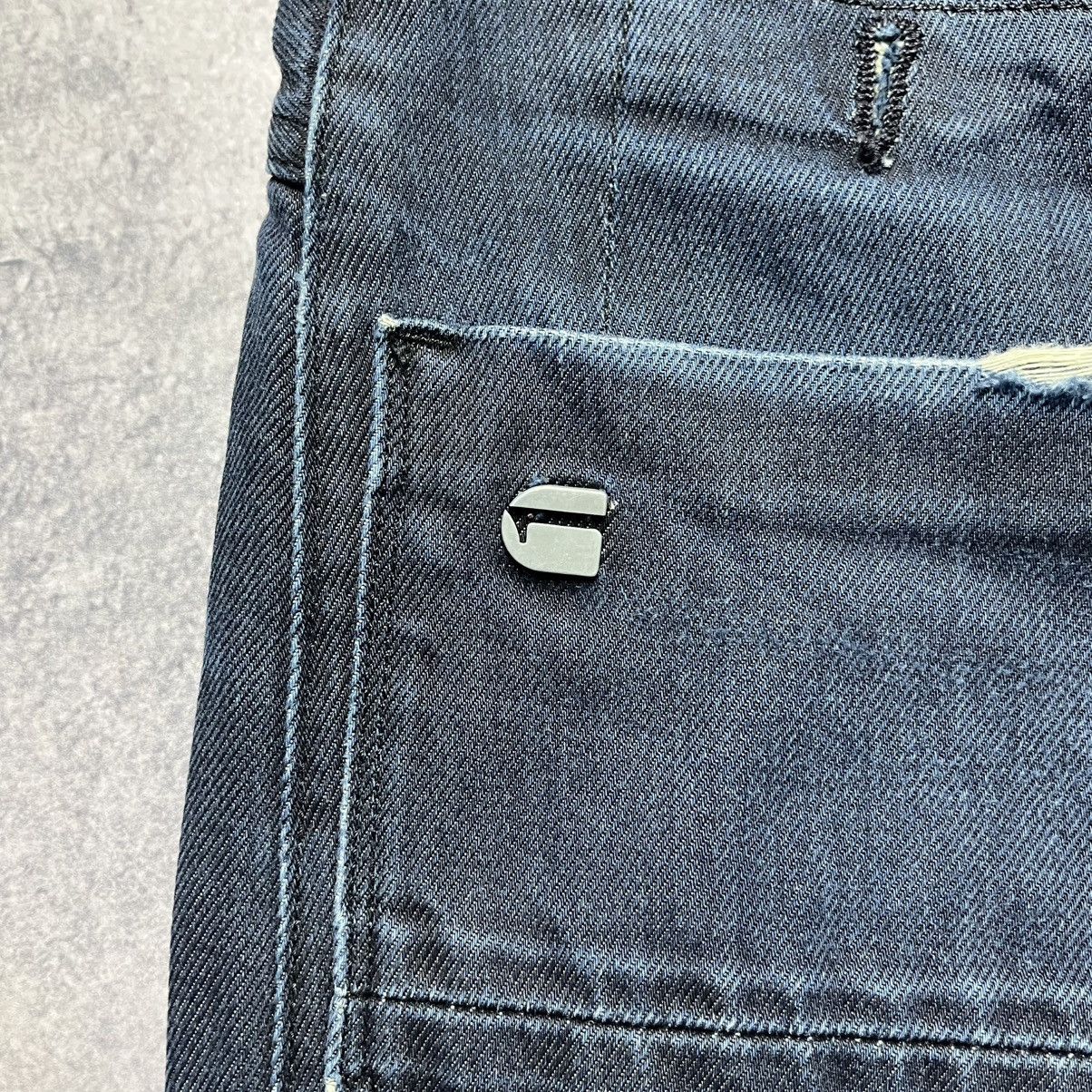 G-Star Vintage G-Star RAW Blue Denim Jeans Streetwear Y2K Designer Size US 31 - 7 Thumbnail
