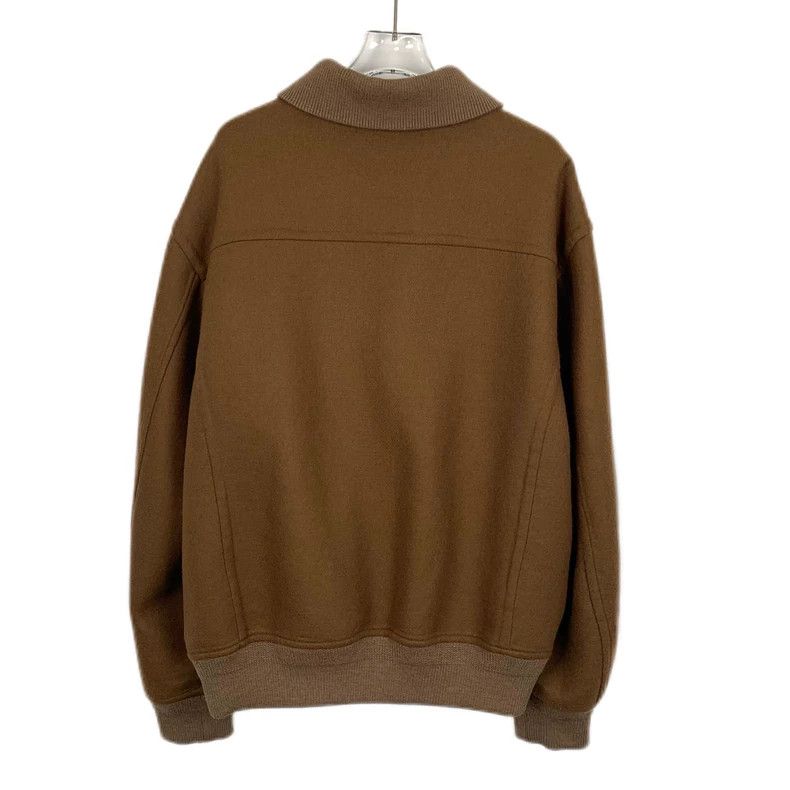 Louis Vuitton Louis Vuitton Dark brown full-print wool single-breasted l Size US M / EU 48-50 / 2 - 2 Thumbnail