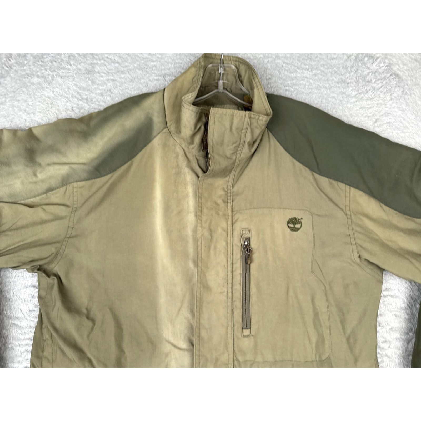Timberland VINTAGE Timberland Weathergear Jacket Mens M Green Khaki Lined 90s Windbreaker Size US M / EU 48-50 / 2 - 6 Thumbnail