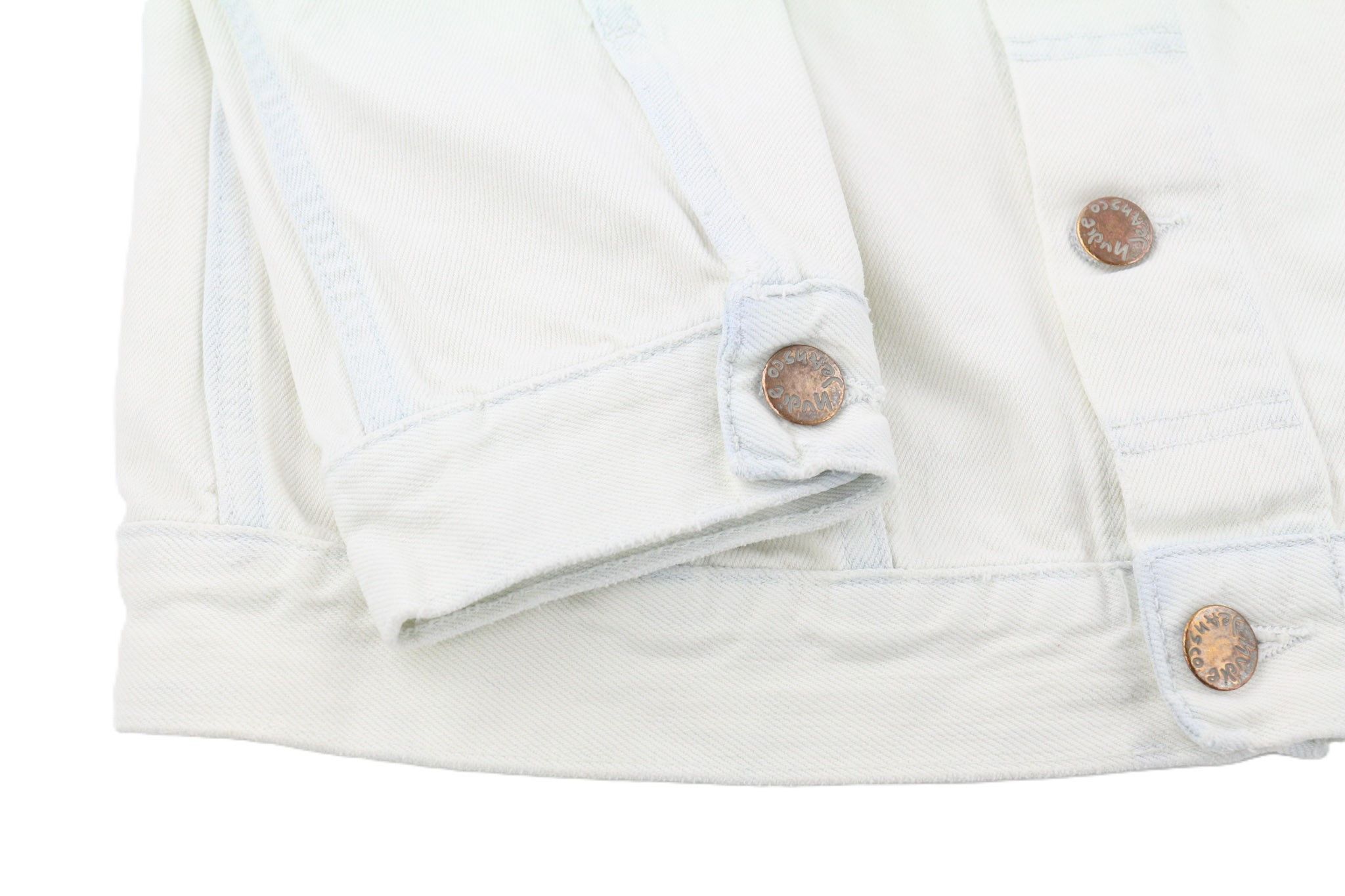 Nudie Jeans TERRY M Bleach Light Denim Jacket 81032 Size US M / EU 48-50 / 2 - 5 Thumbnail