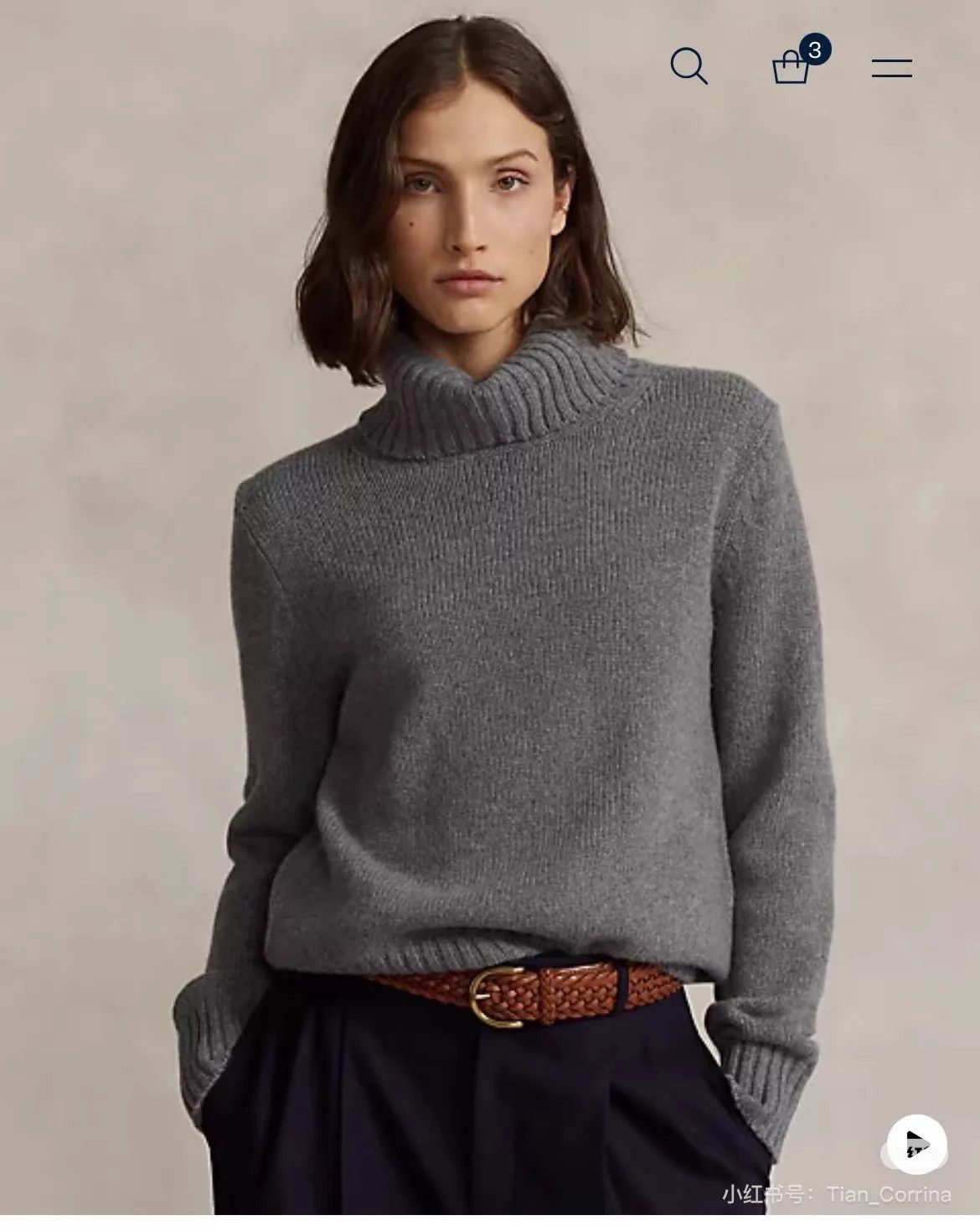 Ralph Lauren Ralph Lauren Purple Label Cashmere Sweater S NWT Size S / US 4 / IT 40 - 9 Thumbnail