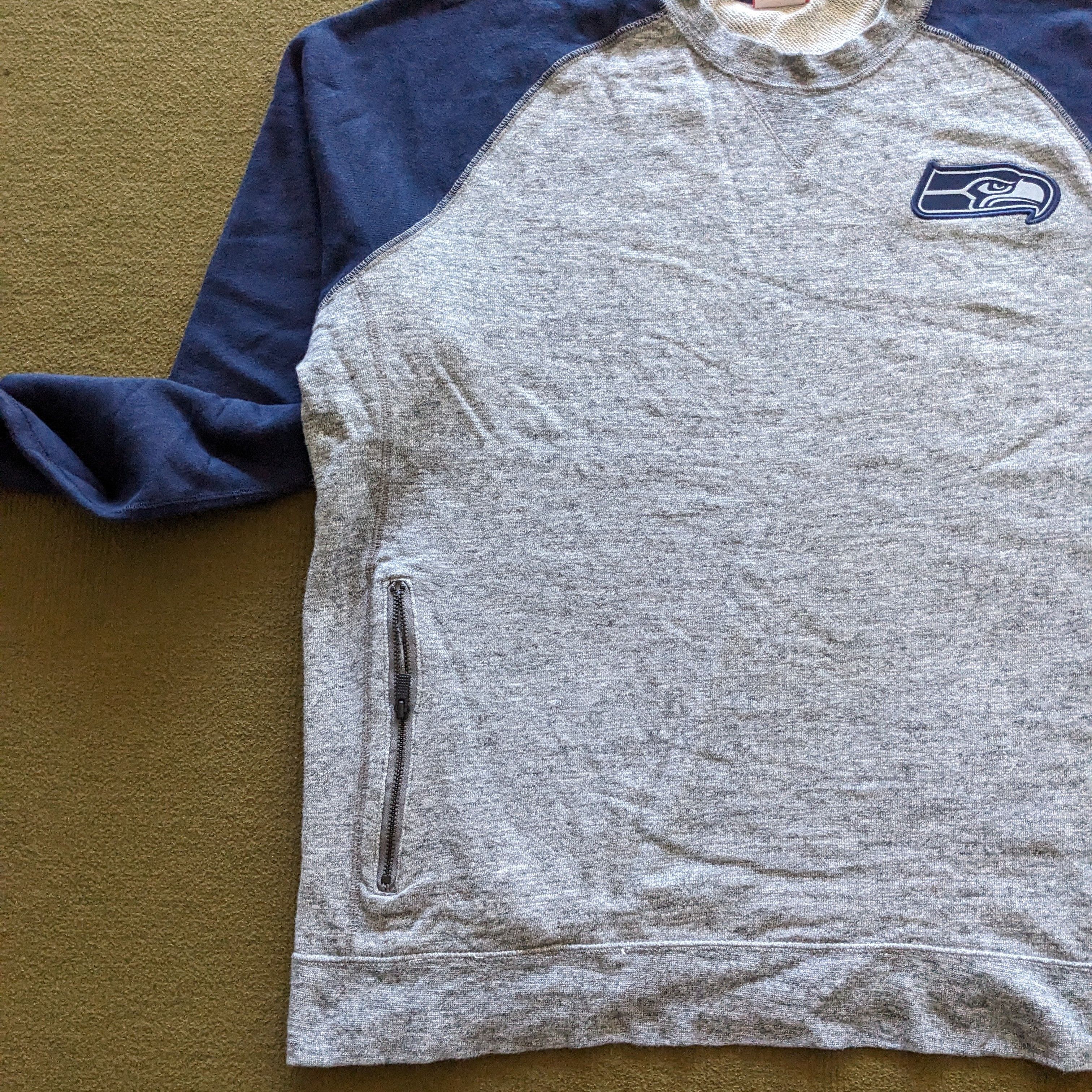 Nike Vintage NIKE SEATTLE Seahawks NFL Football Team Sweatshirt Size US L / EU 52-54 / 3 - 3 Thumbnail