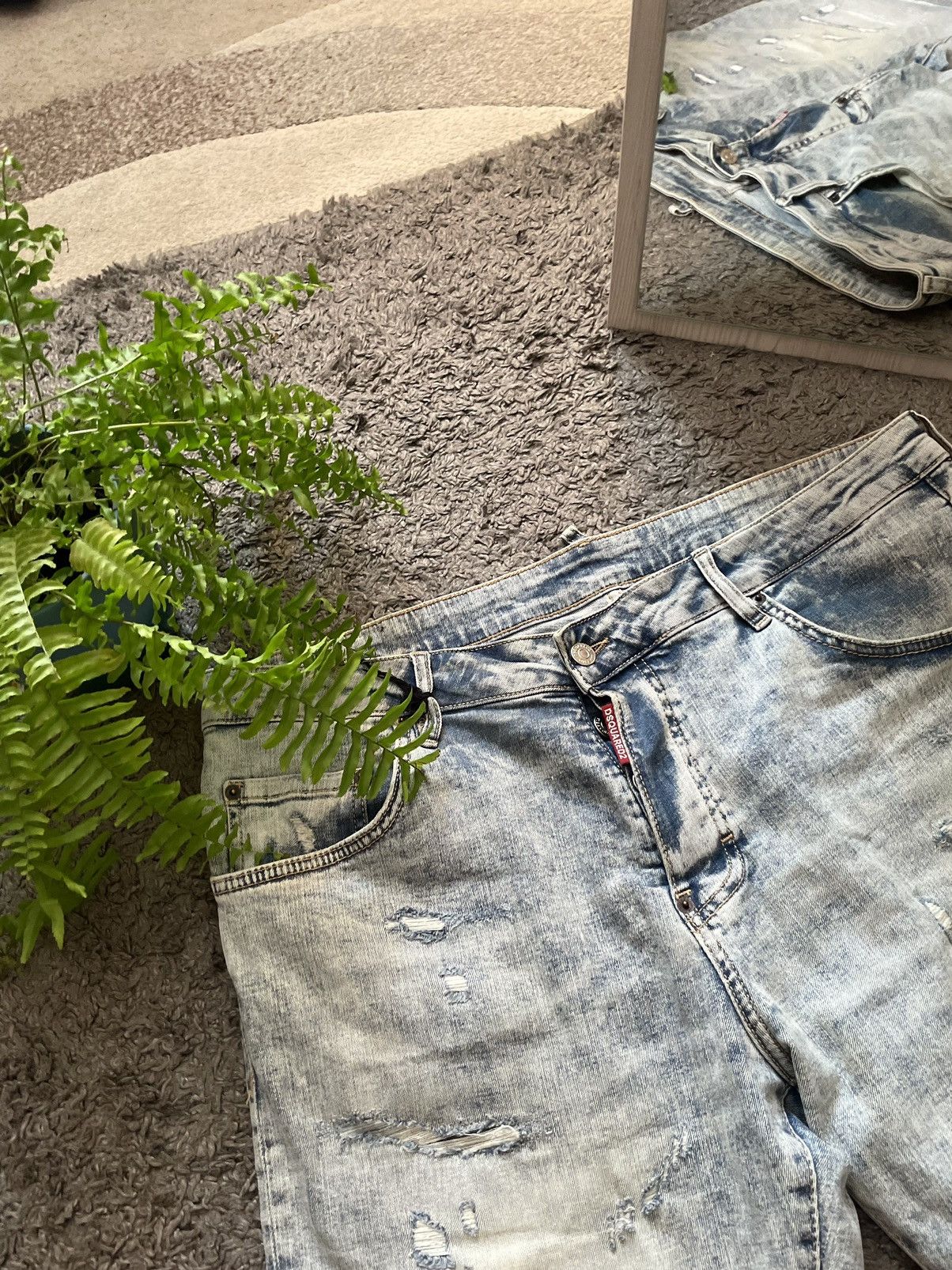 Designer × Dsquared2 Dsquared 2 Shorts Streetwear Vintage Drip Y2k Logo Rare Size US 36 / EU 52 - 6 Thumbnail