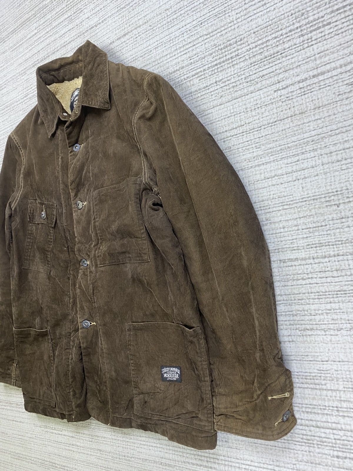 Stussy 90s Stussy Garment Multipocket Corduroy Chore Jacket Size US M / EU 48-50 / 2 - 4 Thumbnail